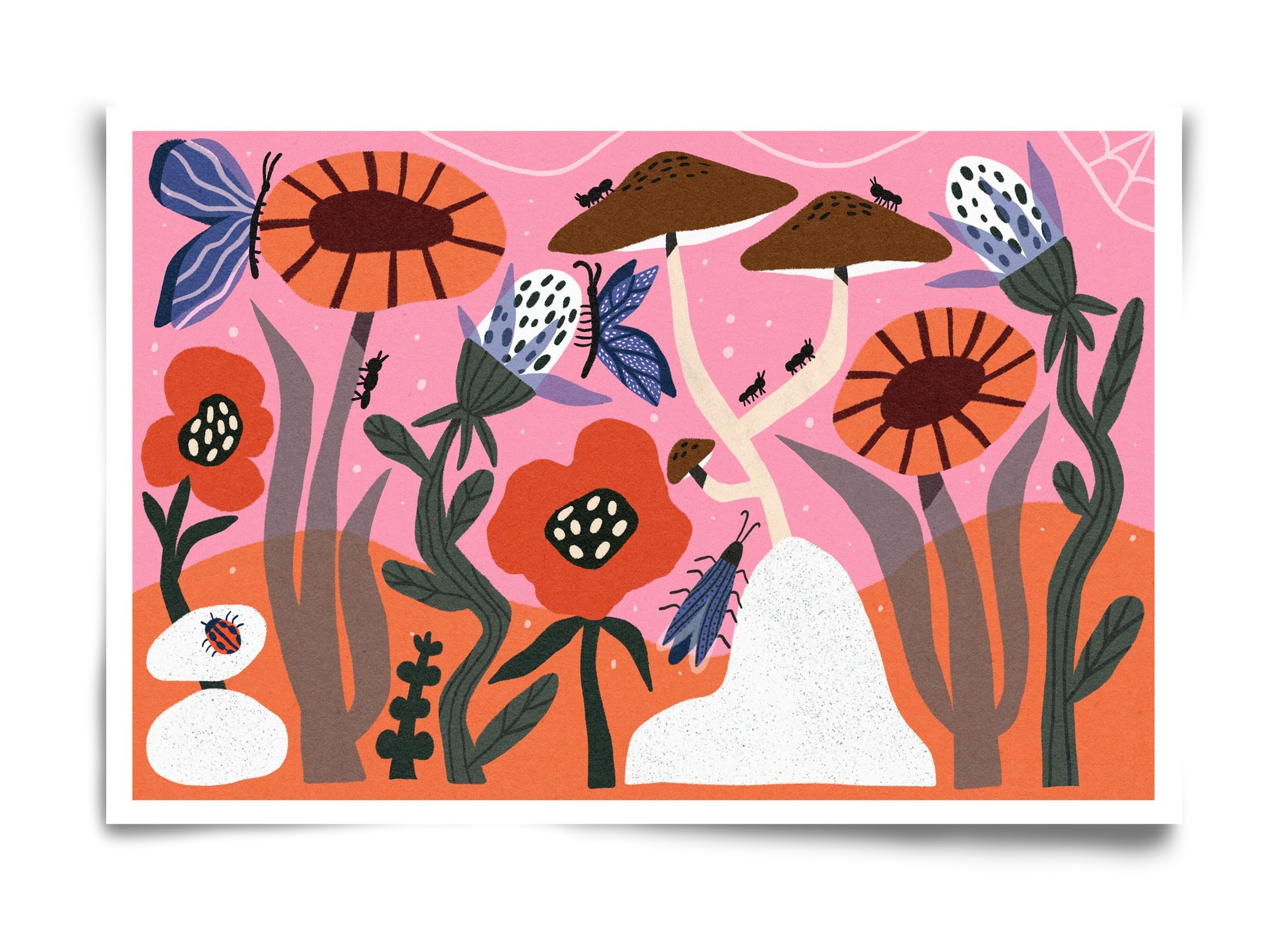 Secret Garden, 60x40 cm, Keret nélkül