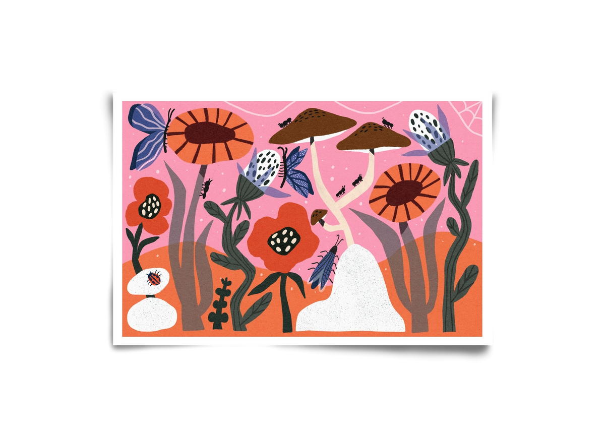 Secret Garden, 30x20 cm, Keret nélkül