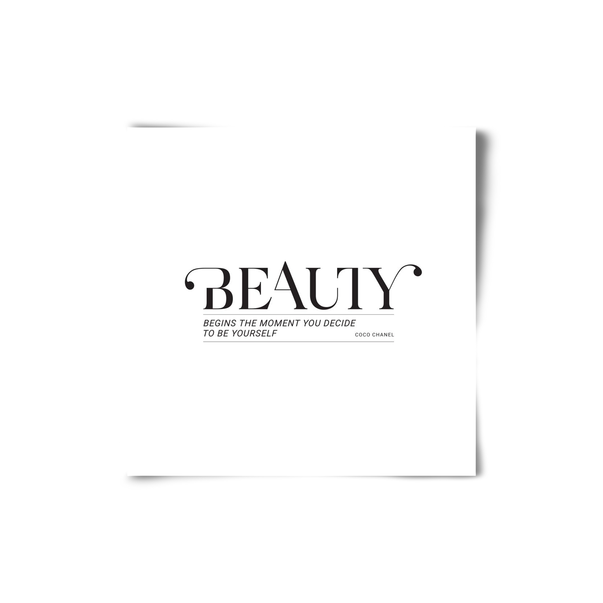 Bauty, 20x20 cm, Keret nélkül