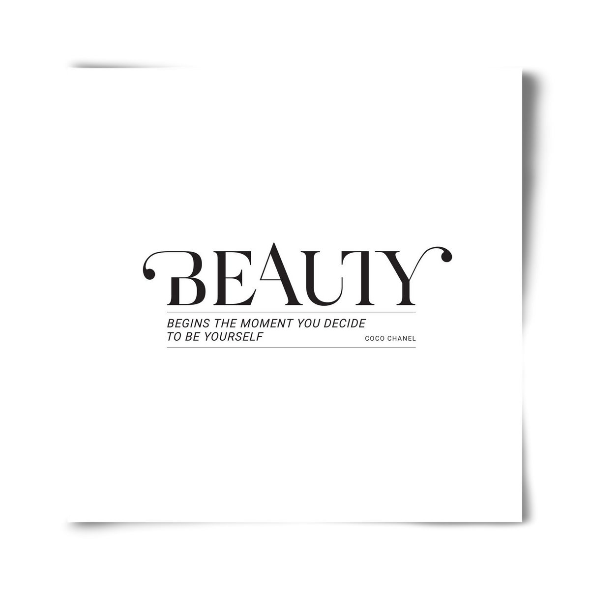 Bauty, 40x40 cm, Keret nélkül