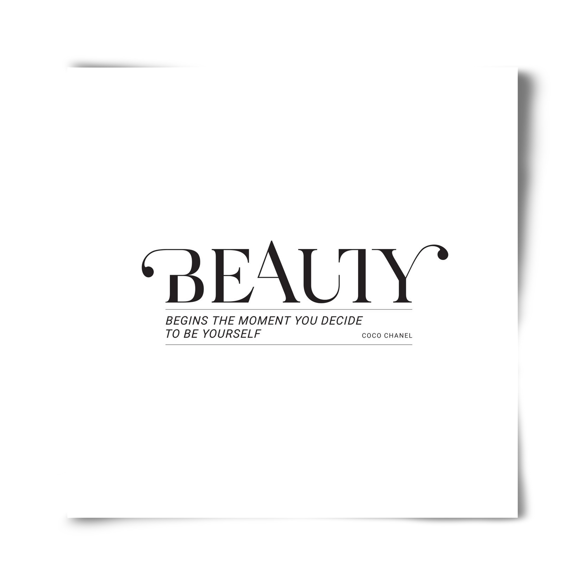 Bauty, 40x40 cm, Keret nélkül