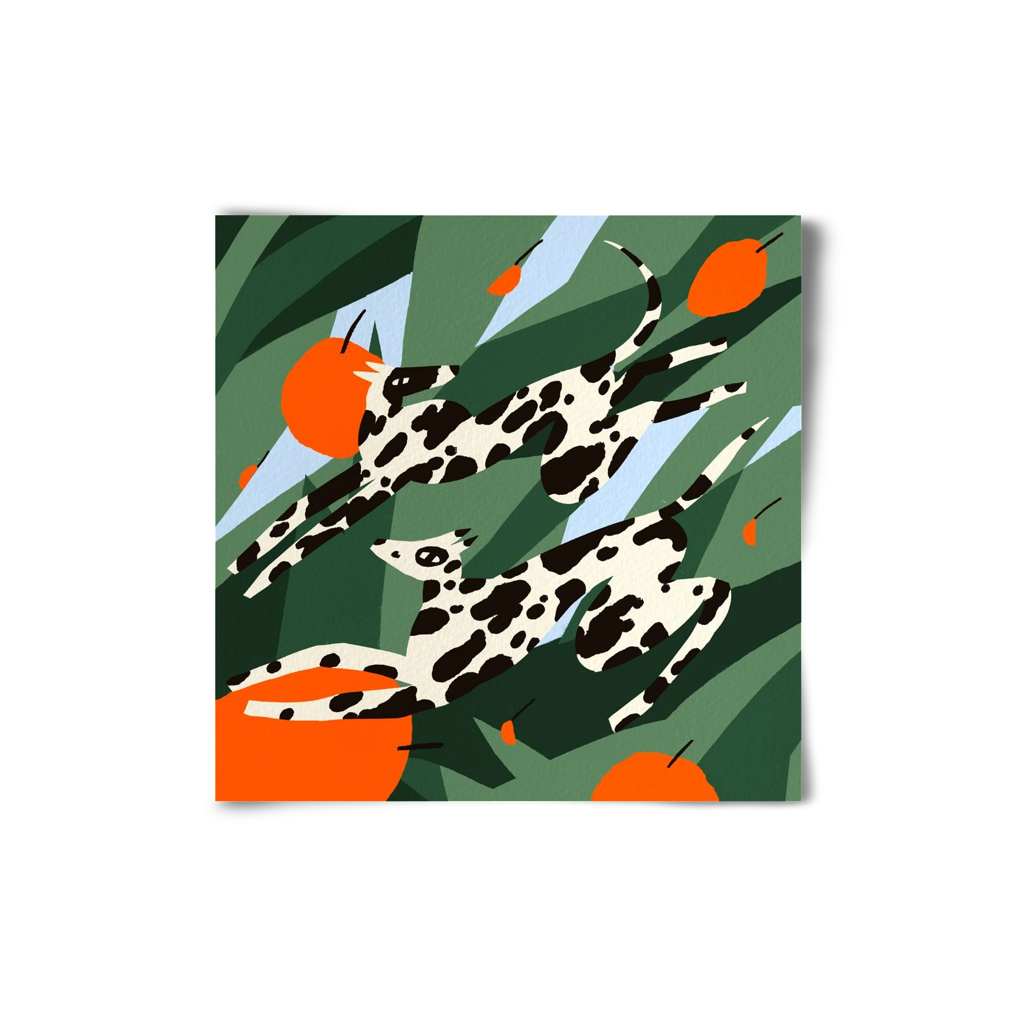 Cherry Garden, 20x20 cm, Keret nélkül