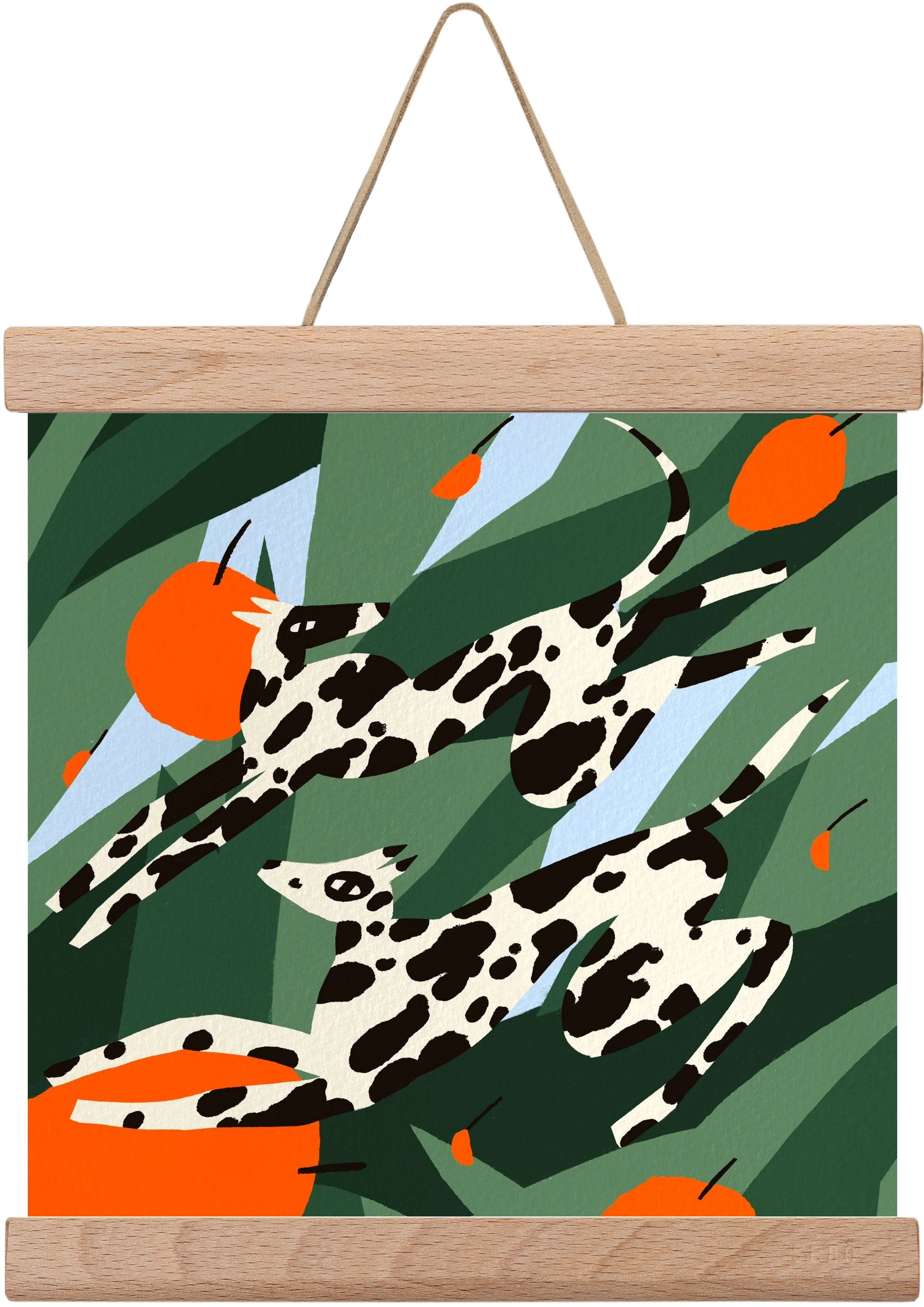 Cherry Garden, 20x20 cm (20x20 cm), Tölgy akasztó