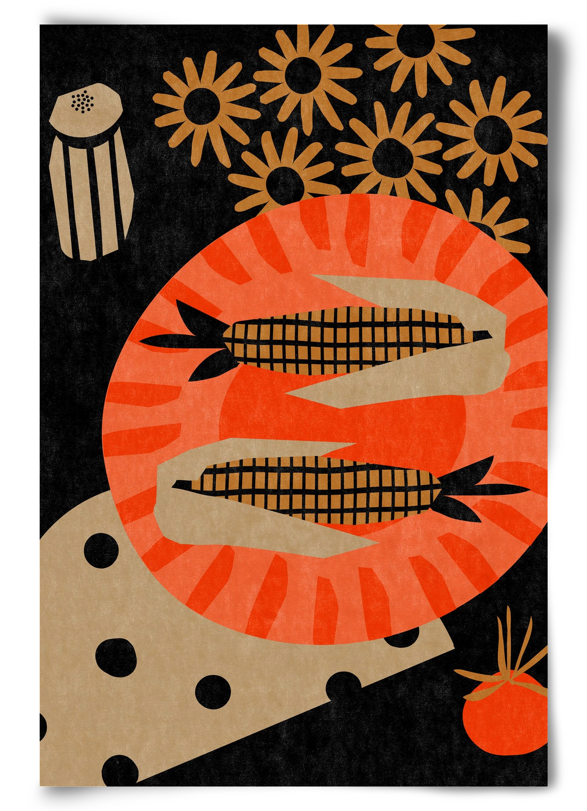 Late night picnic, 60x90 cm, Keret nélkül