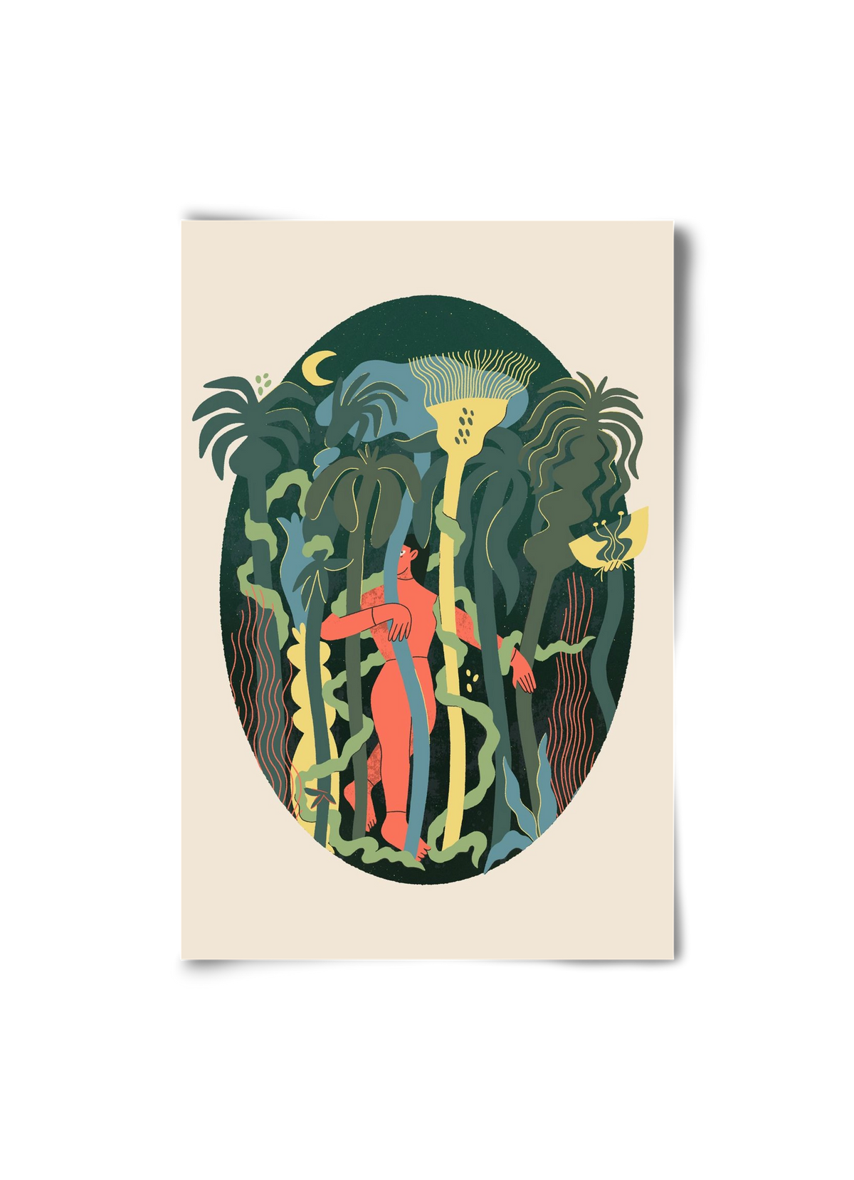 Magical Garden, 20x30 cm, Keret nélkül