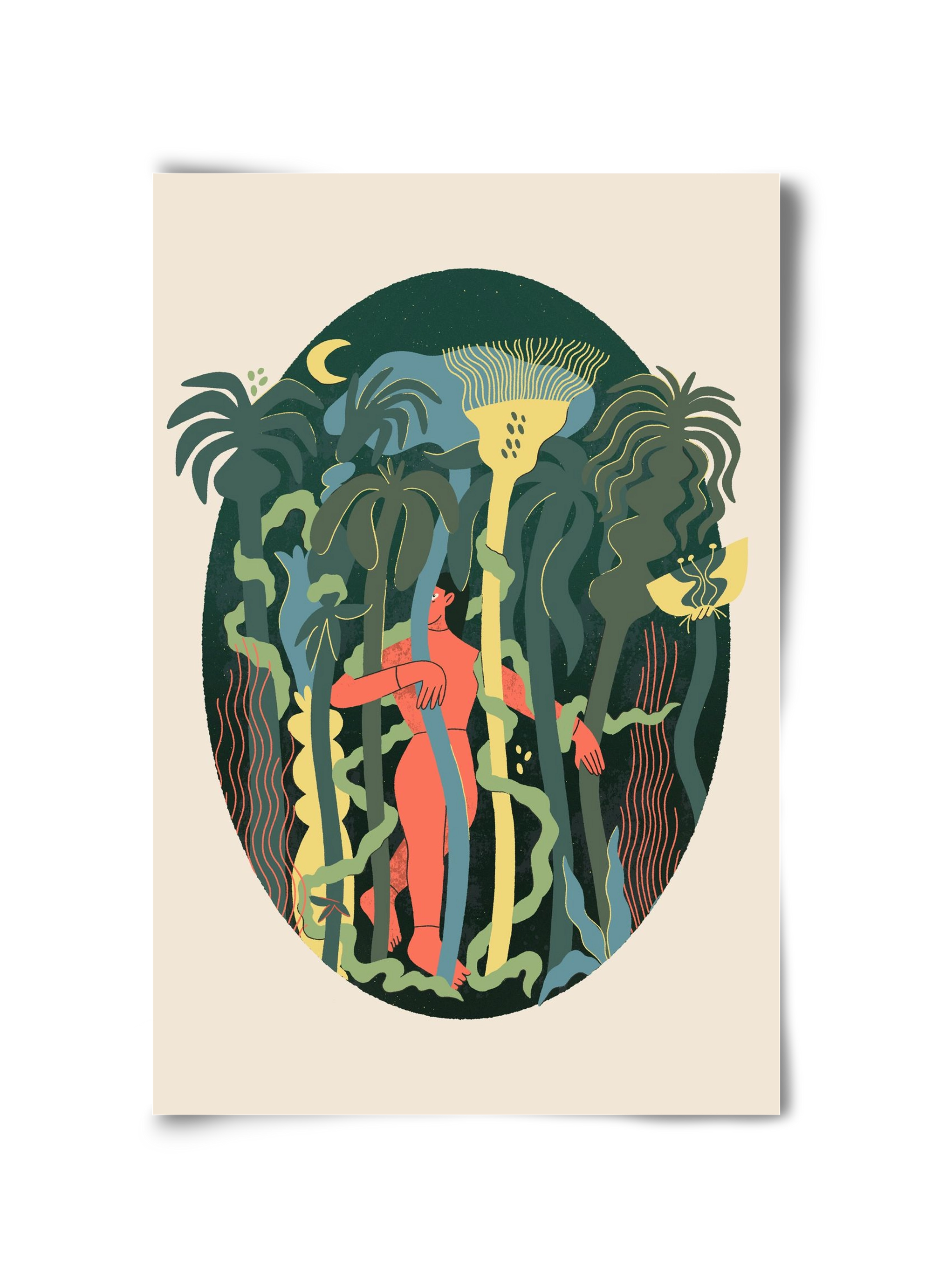 Magical Garden, 30x45 cm, Keret nélkül