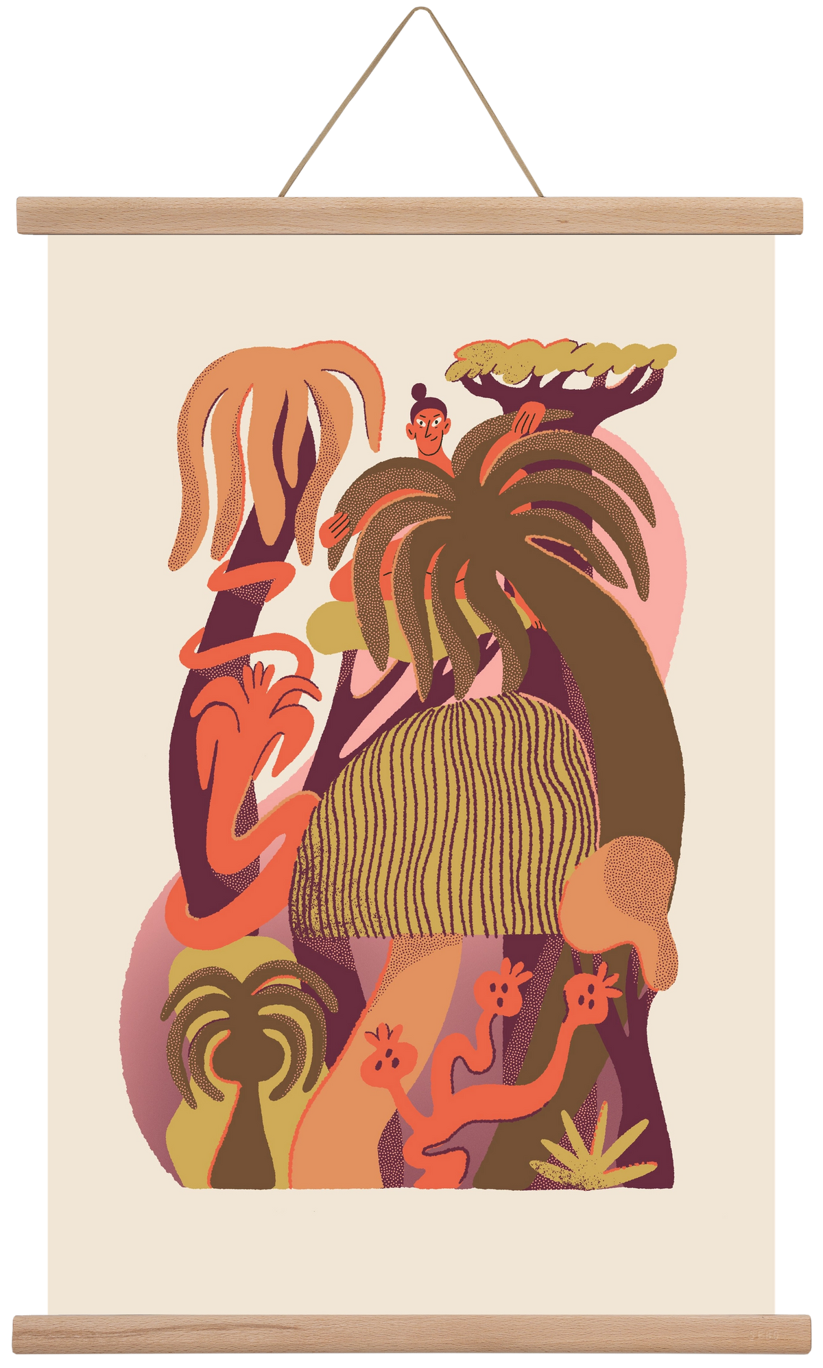 Gardener, 40x60 cm (40x60 cm), Tölgy akasztó