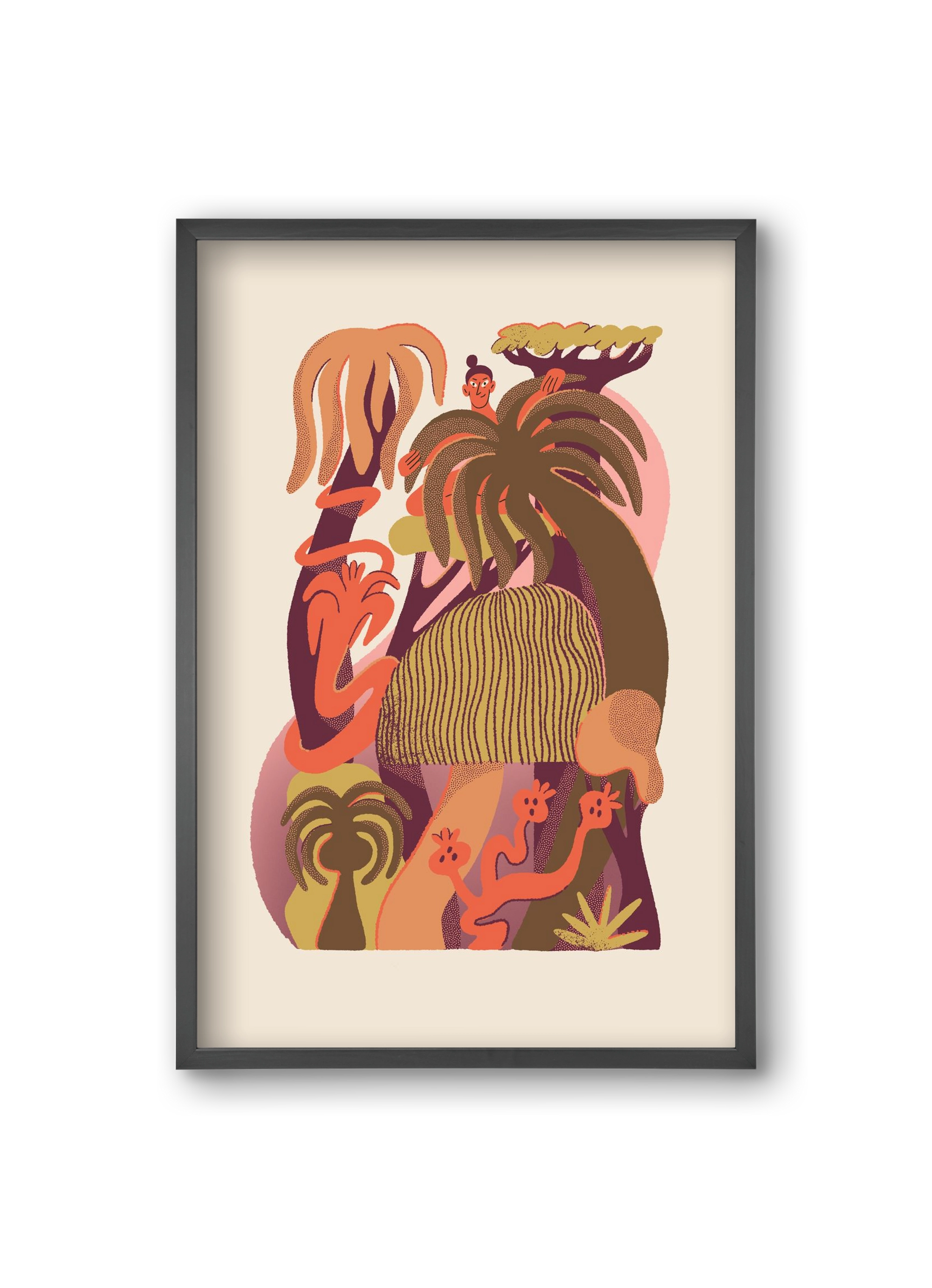 Gardener, 20x30 cm (20x30 cm), Fekete keret