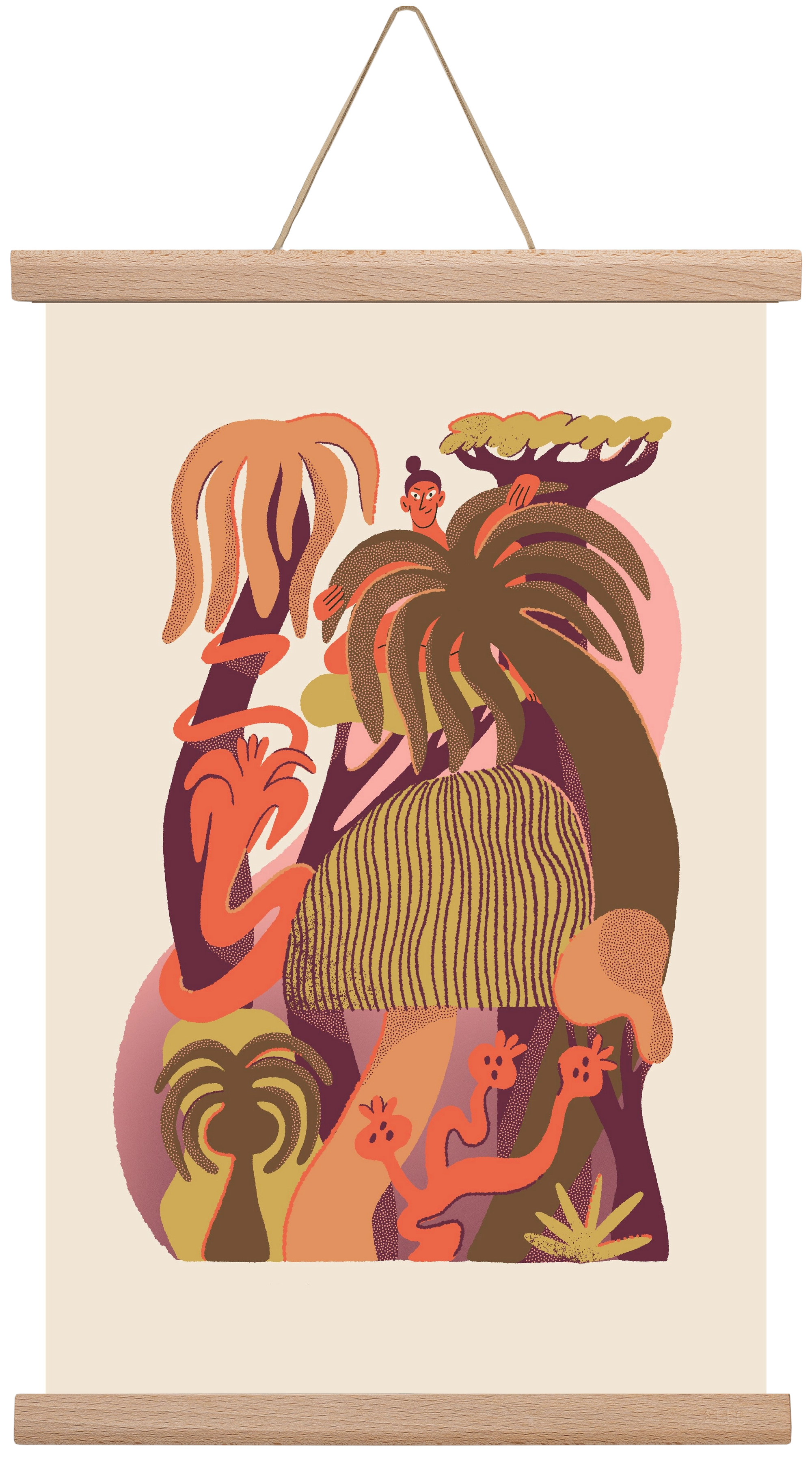 Gardener, 30x45 cm (30x45 cm), Tölgy akasztó