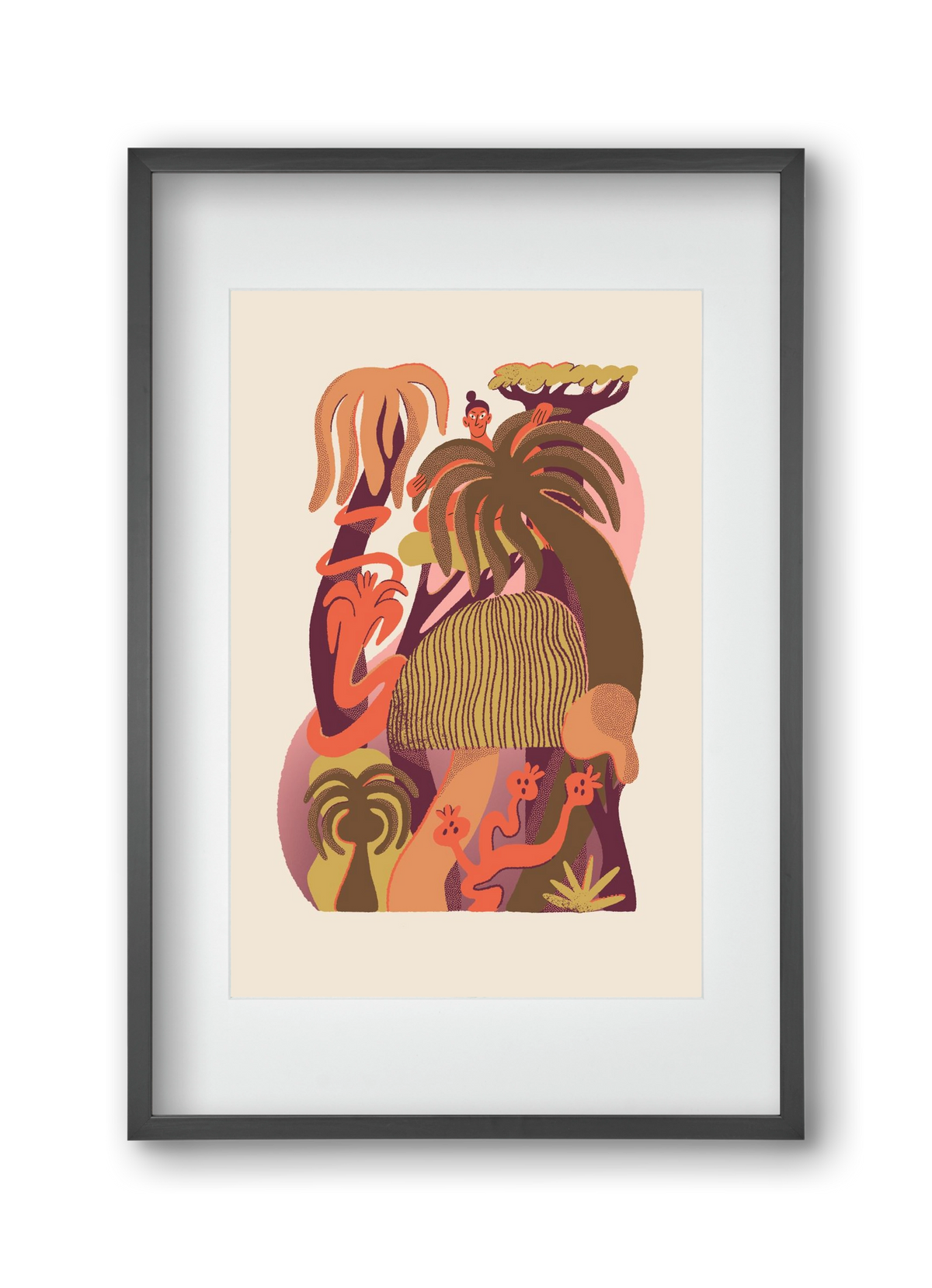 Gardener, 30x45 cm (20x30 cm), Fekete keret, paszpartuval