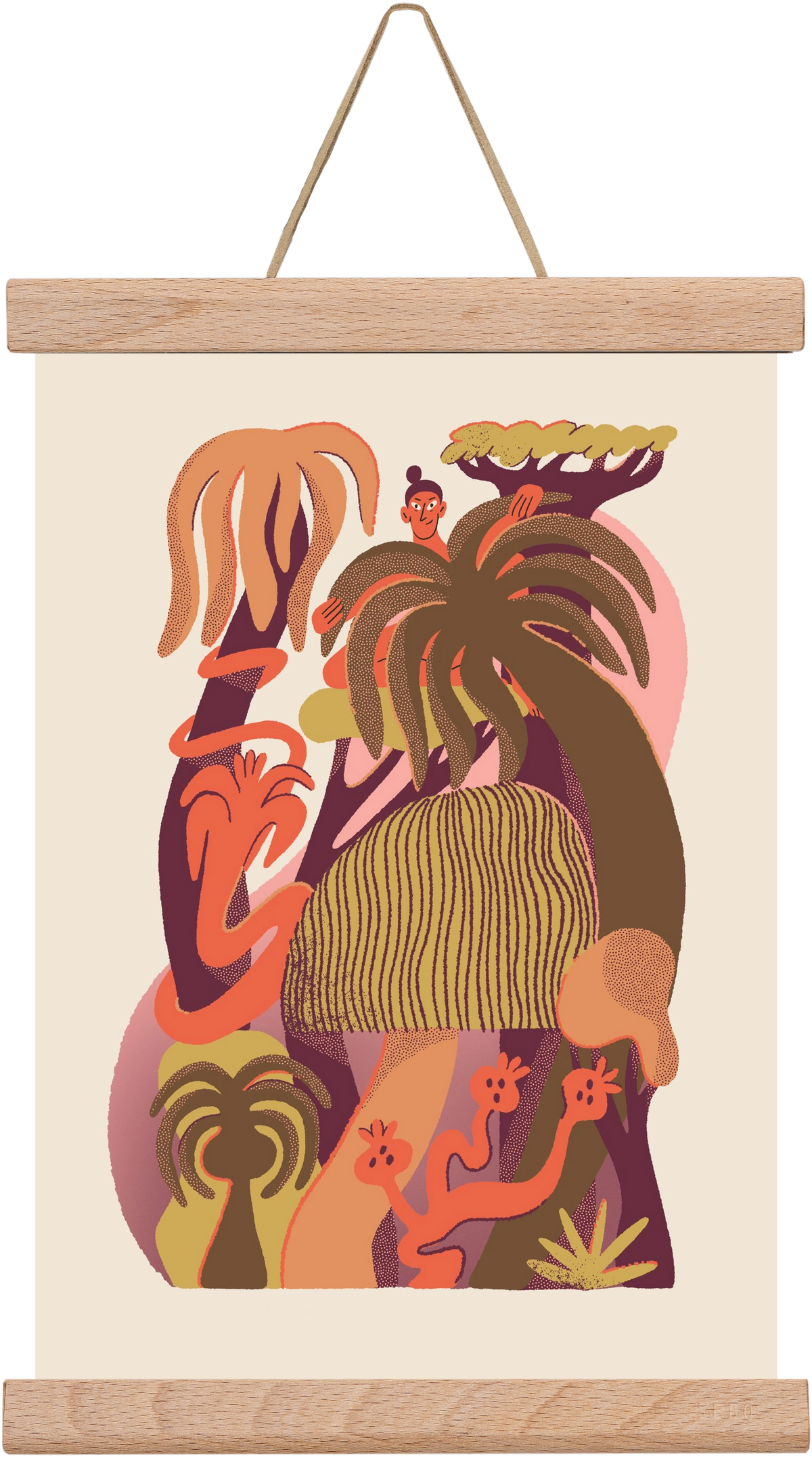 Gardener, 20x30 cm (20x30 cm), Tölgy akasztó