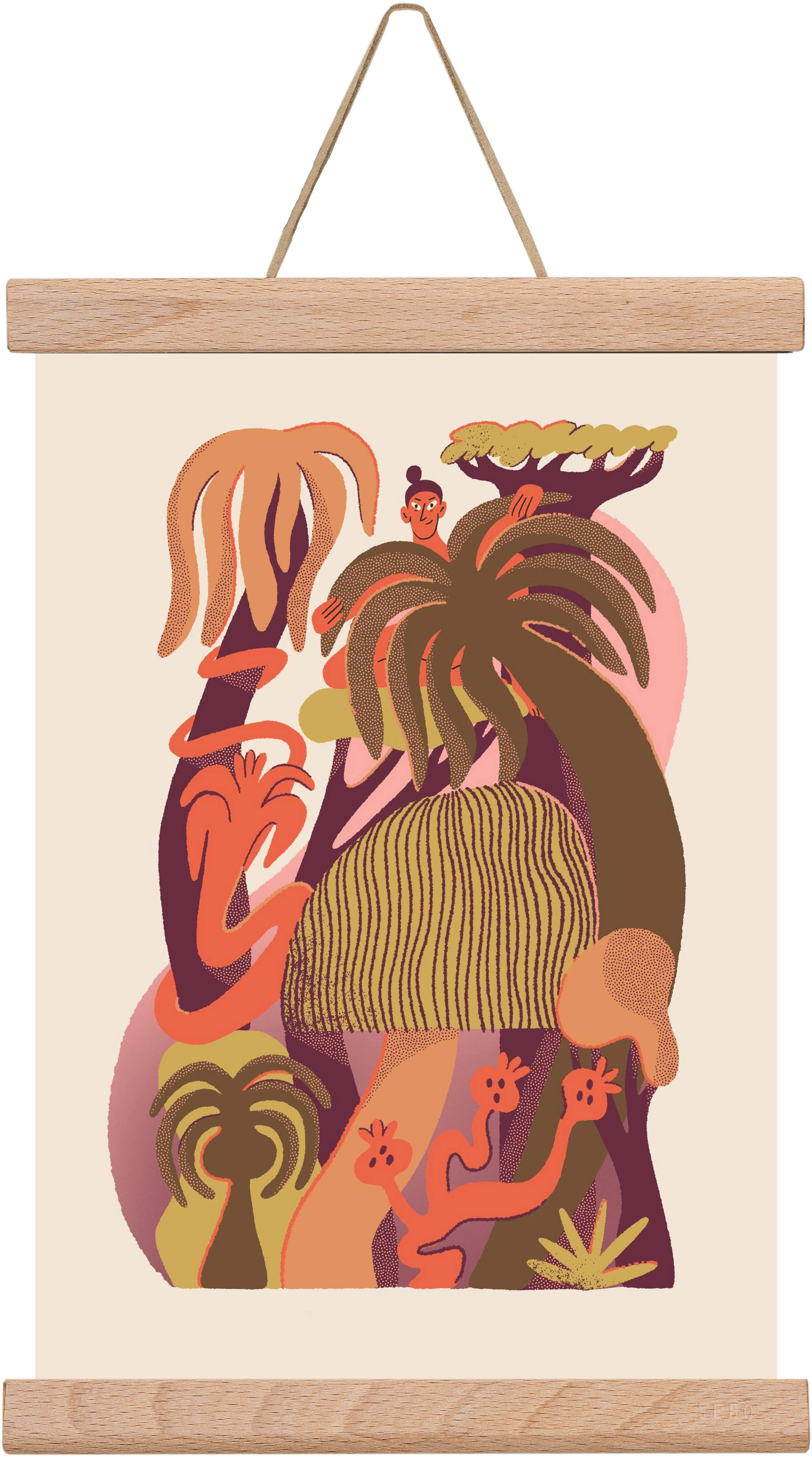 Gardener, 20x30 cm (20x30 cm), Tölgy akasztó