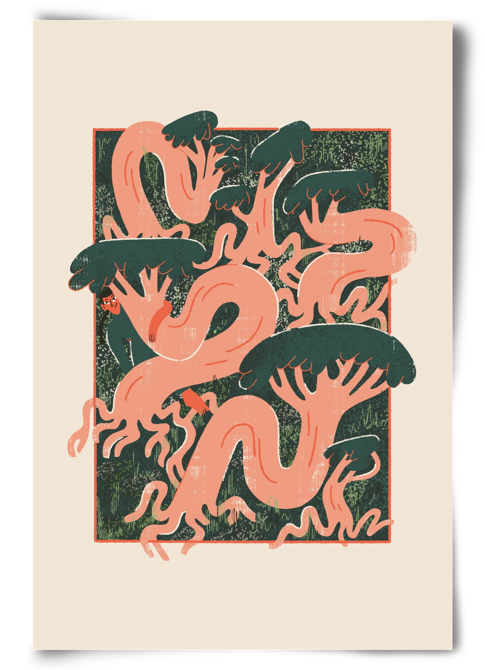 Roots, 60x90 cm, Keret nélkül