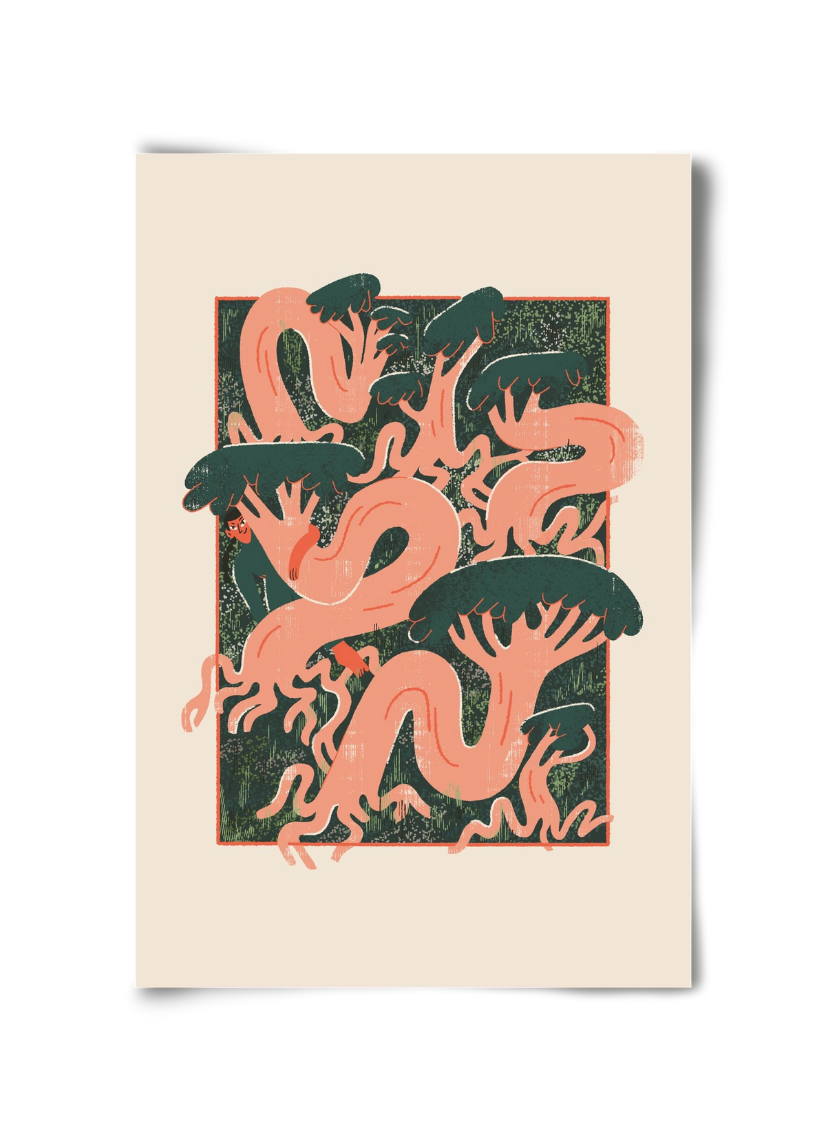 Roots, 30x45 cm, Keret nélkül