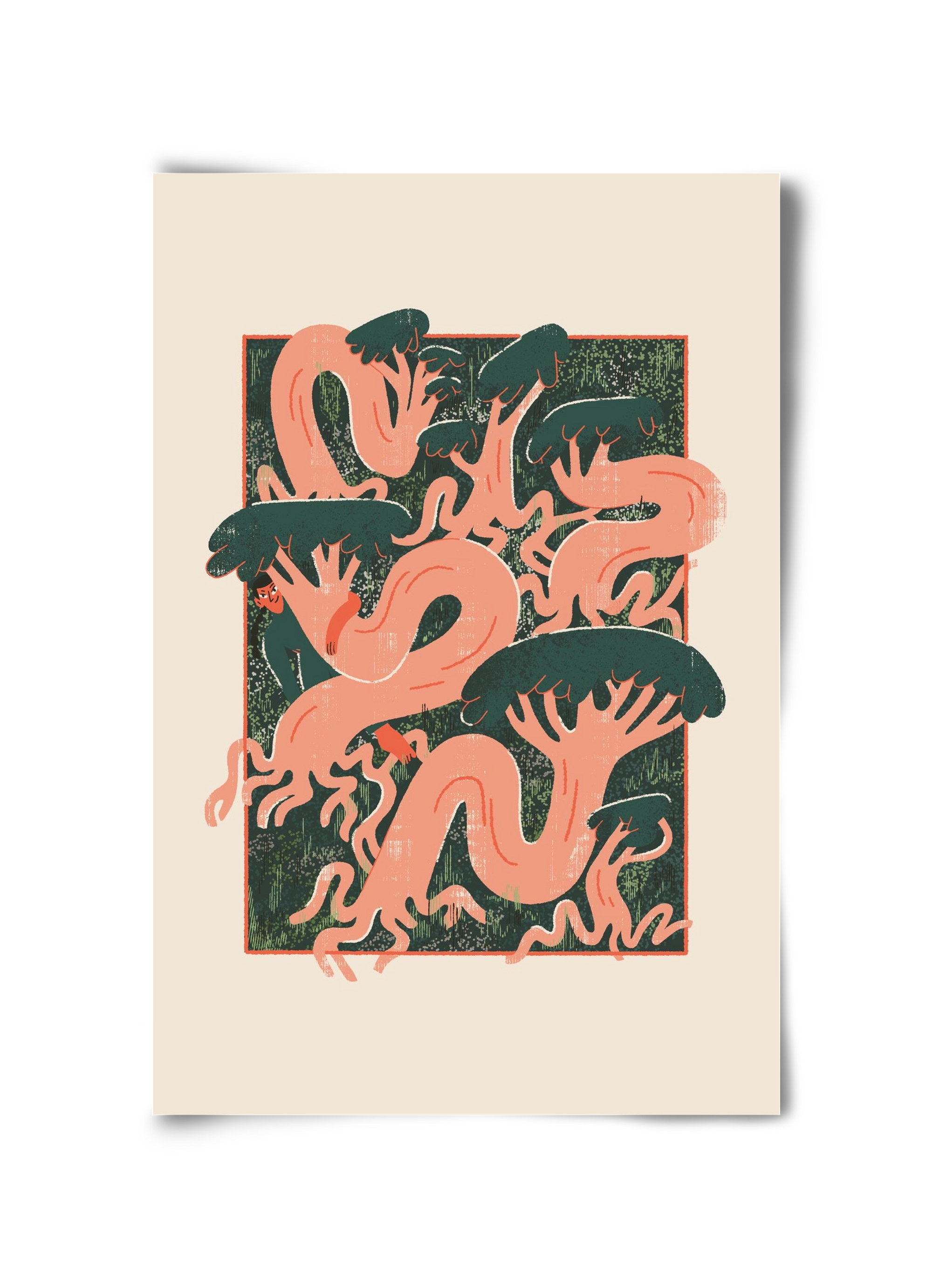 Roots, 30x45 cm, Keret nélkül