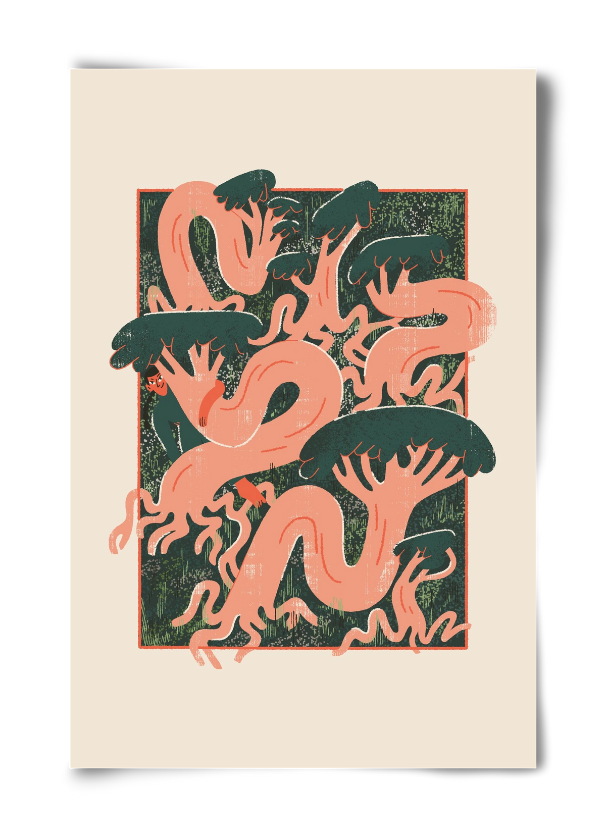 Roots, 40x60 cm, Keret nélkül