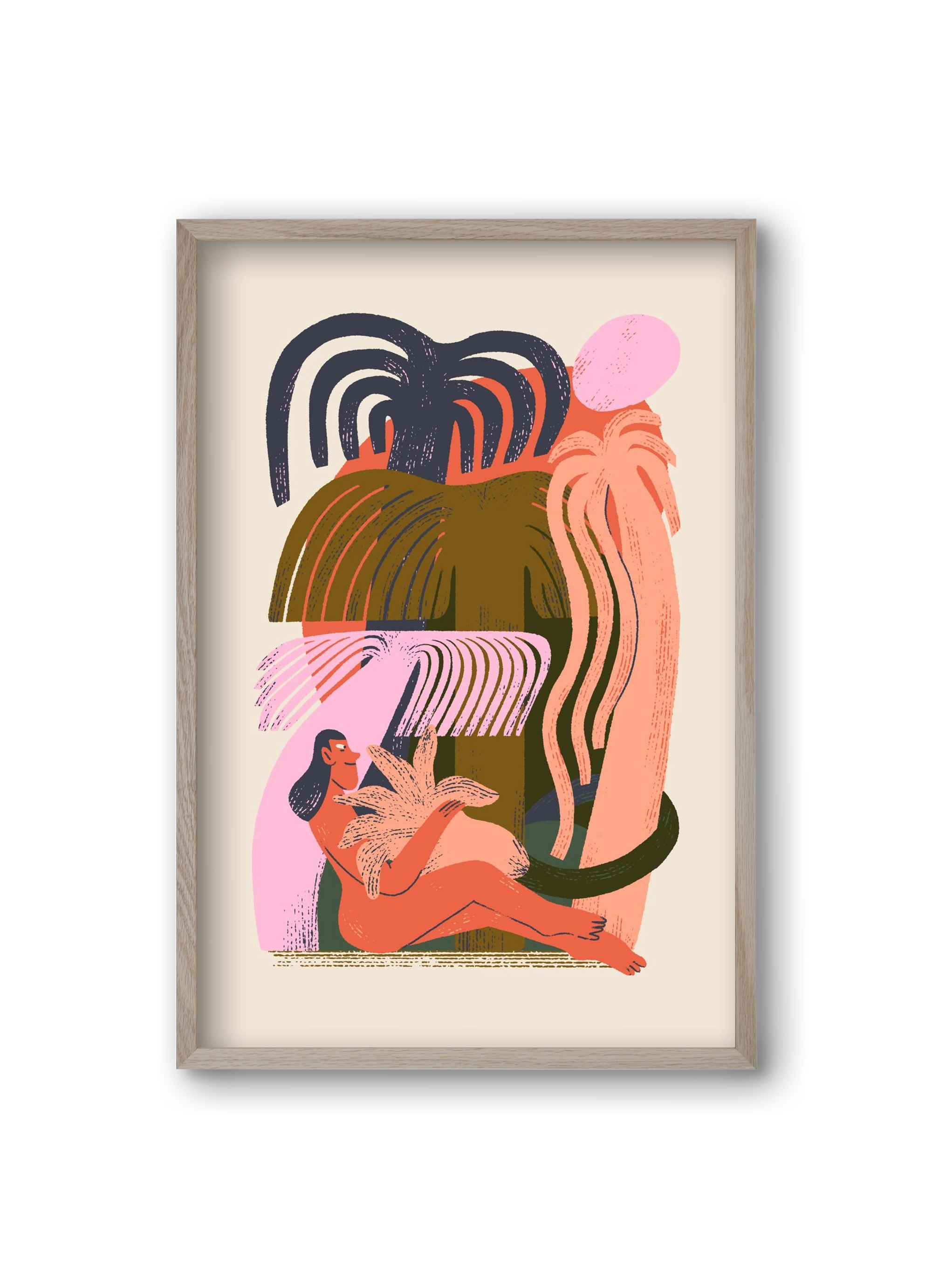 Play, 20x30 cm (20x30 cm), Tölgy keret