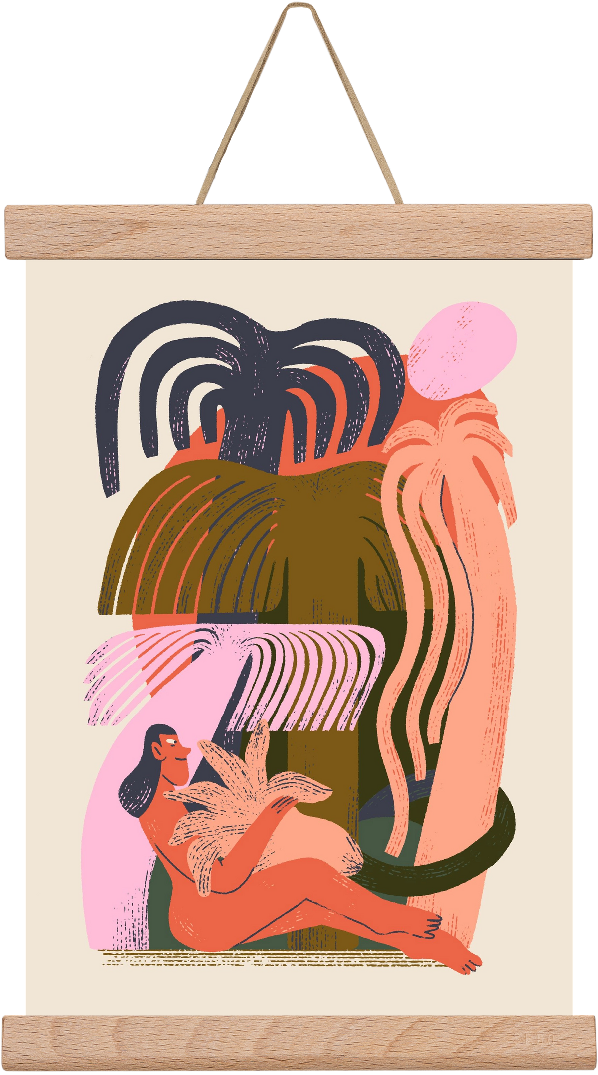 Play, 20x30 cm (20x30 cm), Tölgy akasztó