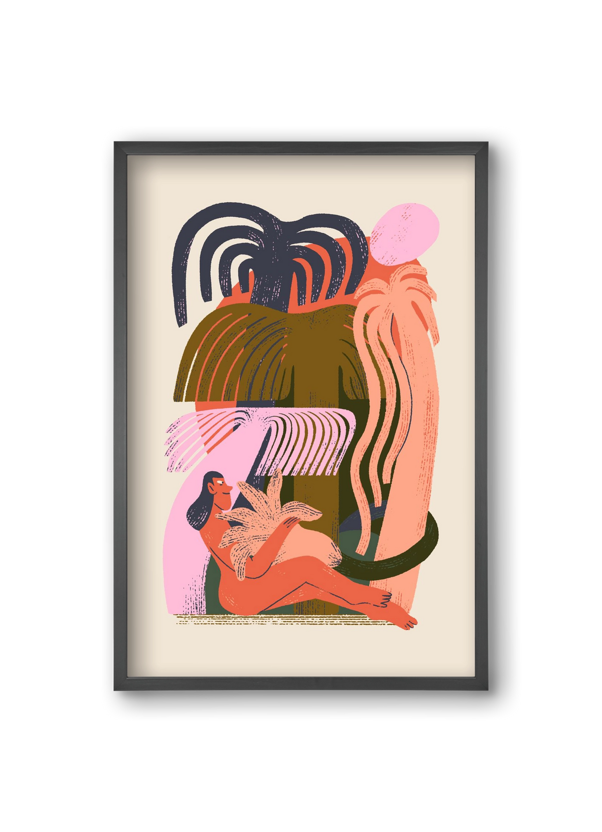 Play, 20x30 cm (20x30 cm), Fekete keret