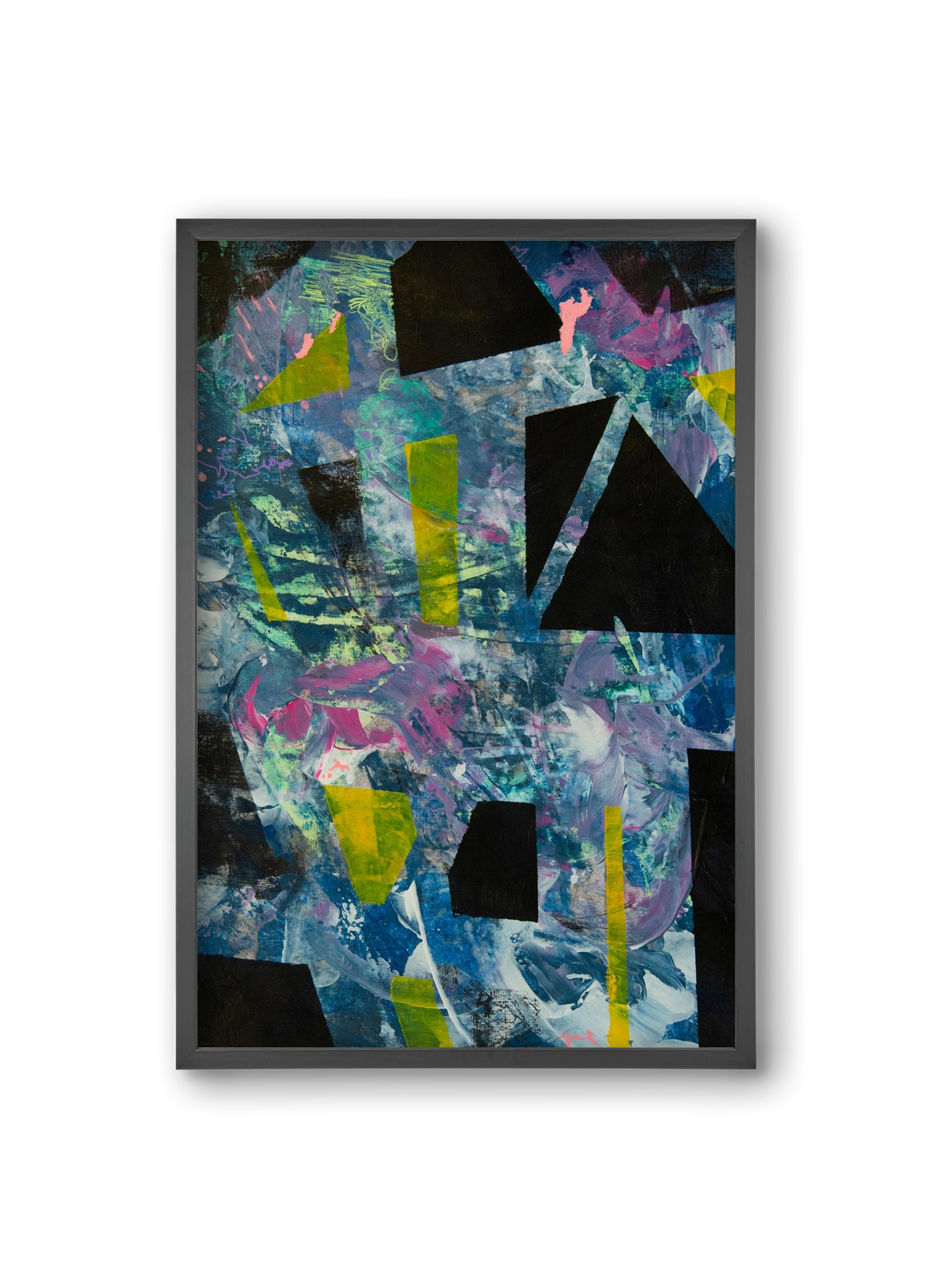 Chaos, 20x30 cm (20x30 cm), Fekete keret