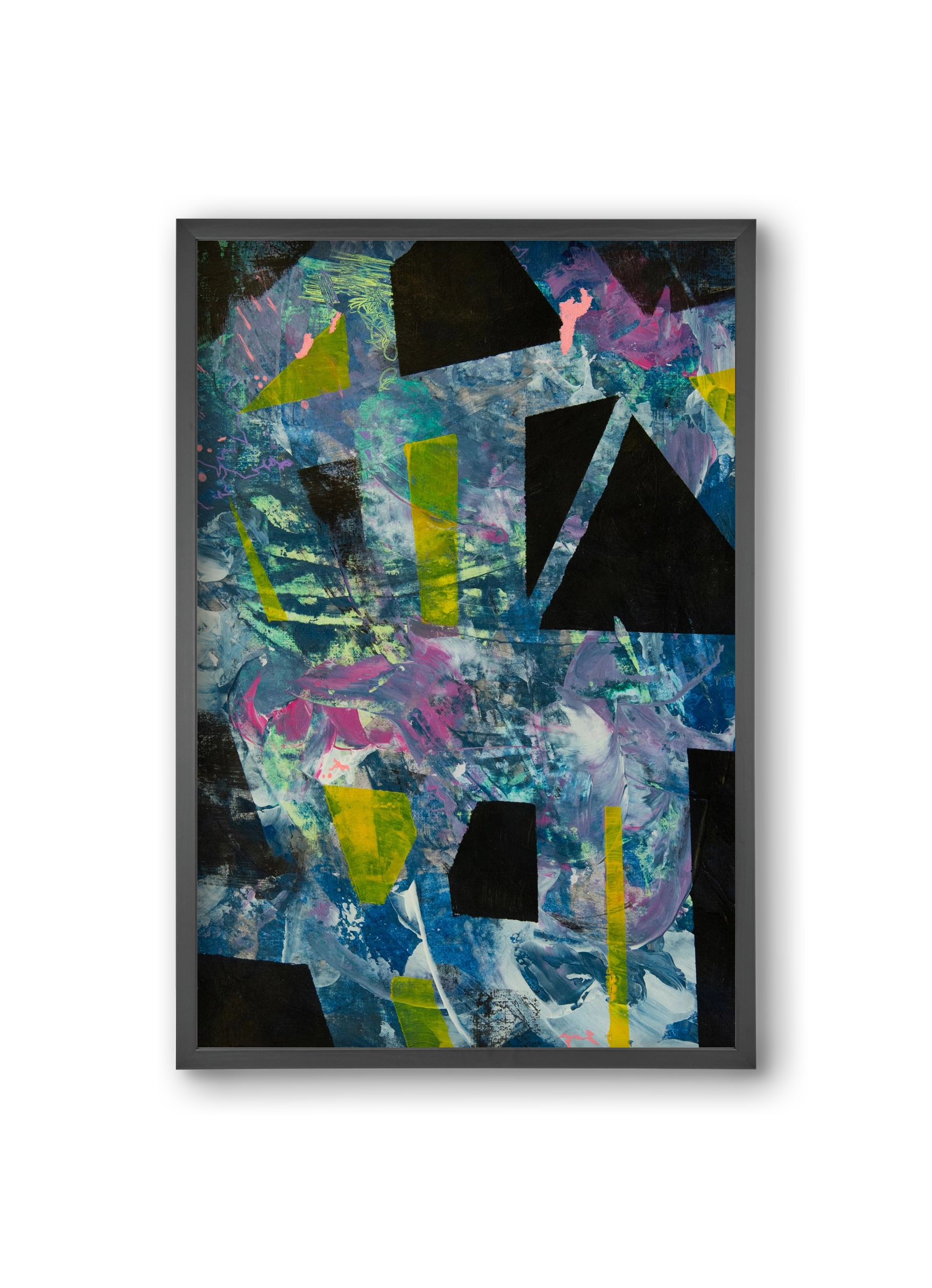 Chaos, 20x30 cm (20x30 cm), Fekete keret