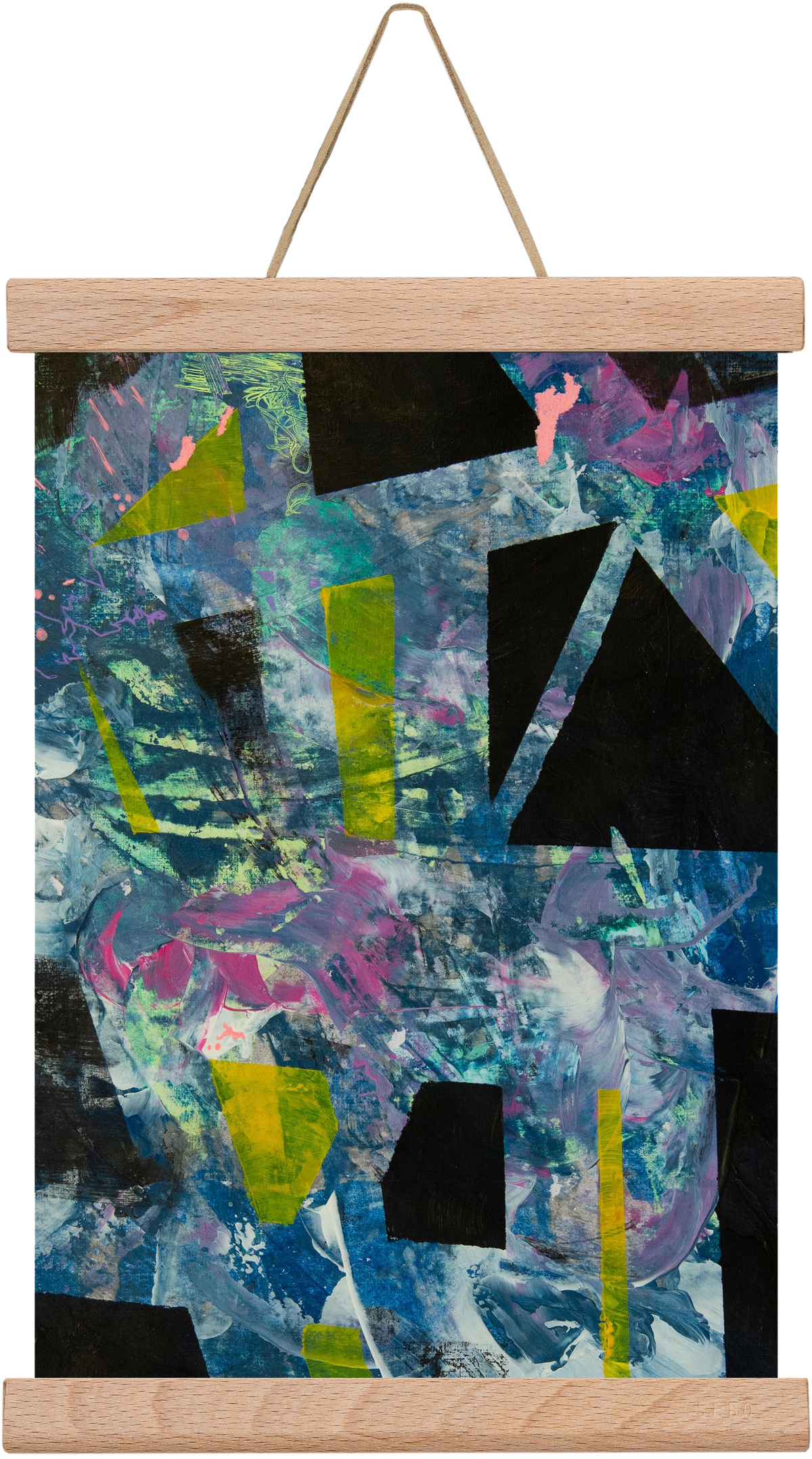 Chaos, 20x30 cm (20x30 cm), Tölgy akasztó