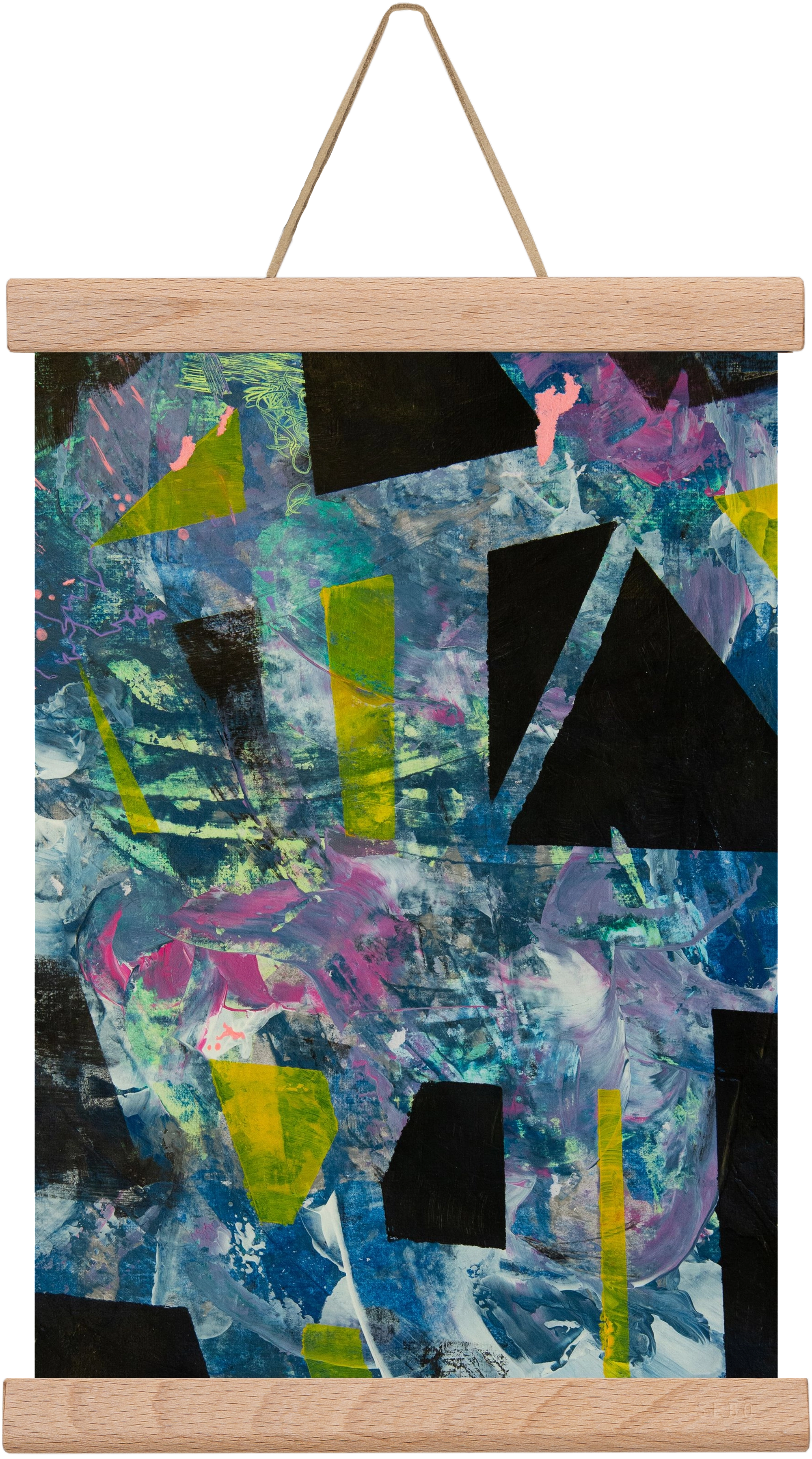 Chaos, 20x30 cm (20x30 cm), Tölgy akasztó