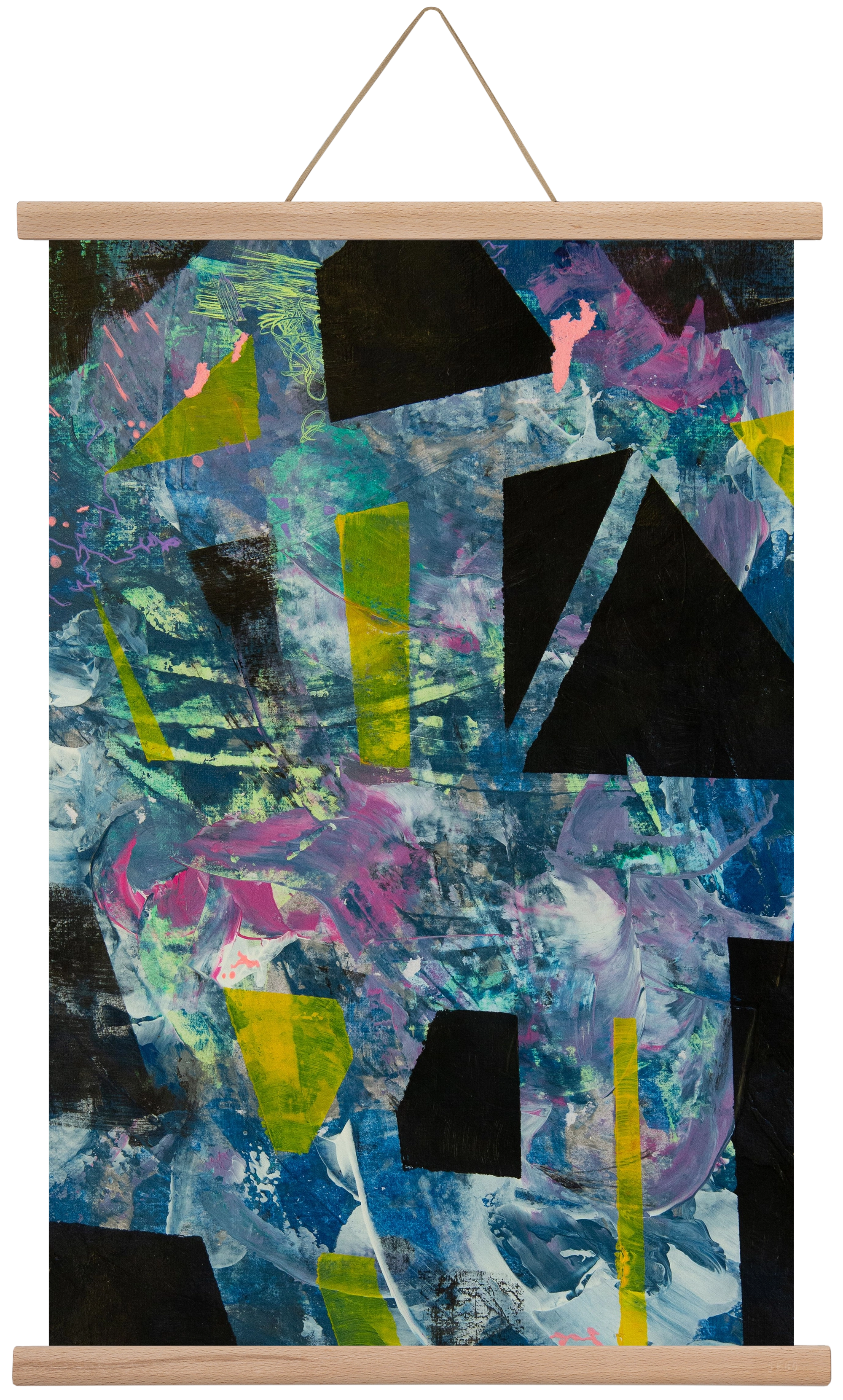 Chaos, 40x60 cm (40x60 cm), Tölgy akasztó