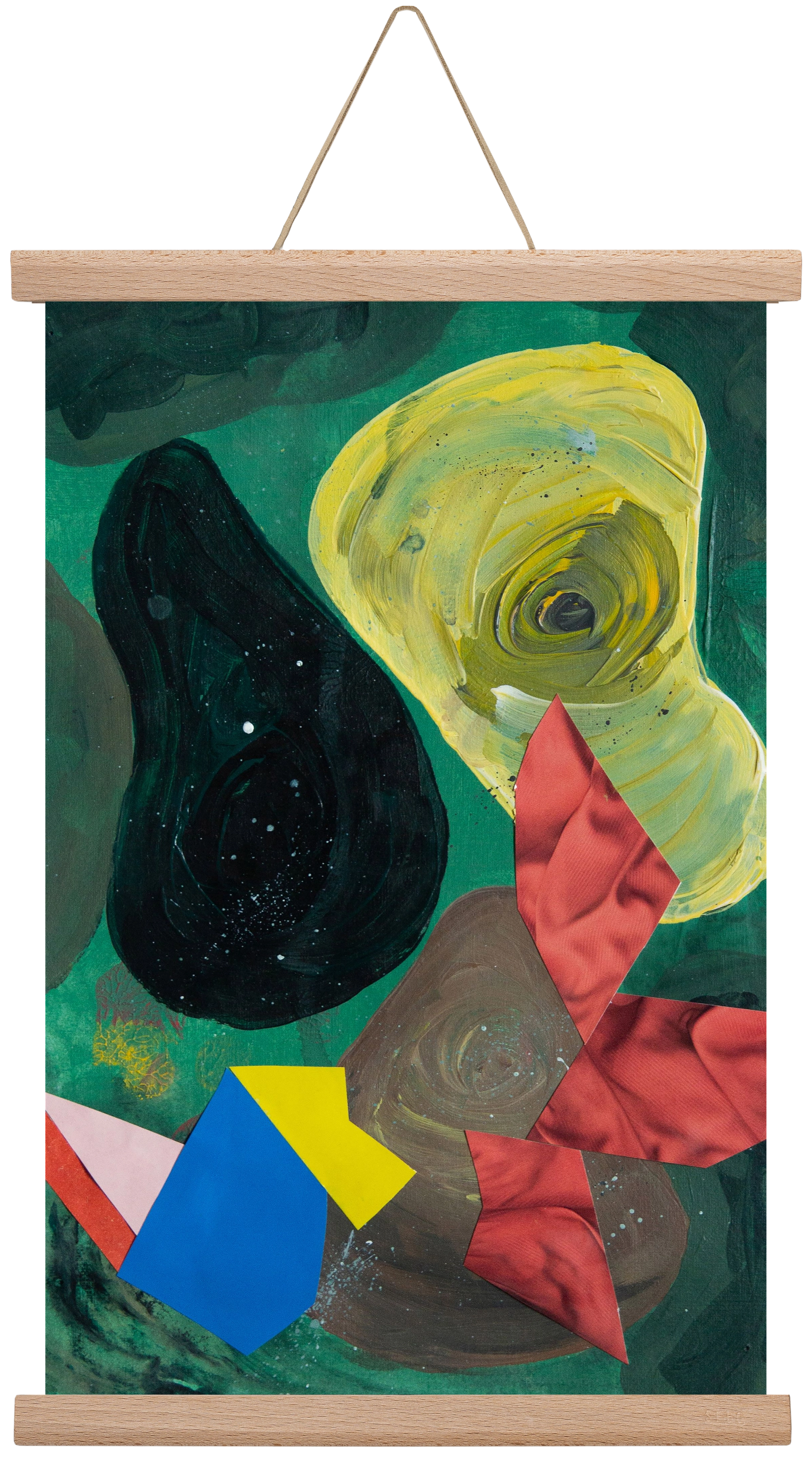 Inside out, 30x45 cm (30x45 cm), Tölgy akasztó