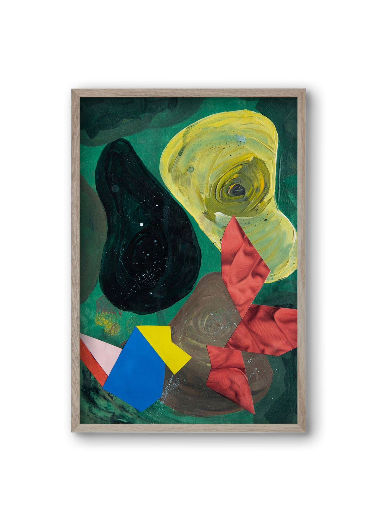 Inside out, 20x30 cm (20x30 cm), Tölgy keret