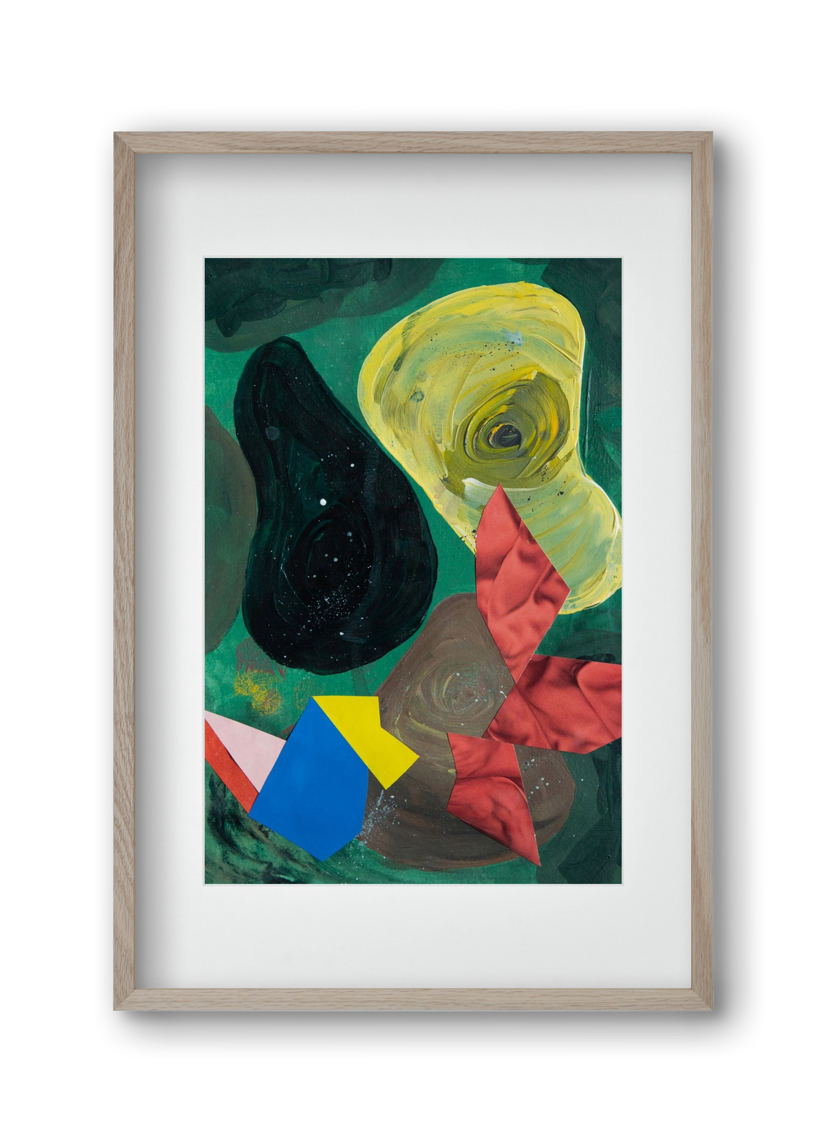 Inside out, 30x45 cm (20x30 cm), Tölgy keret, paszpartuval