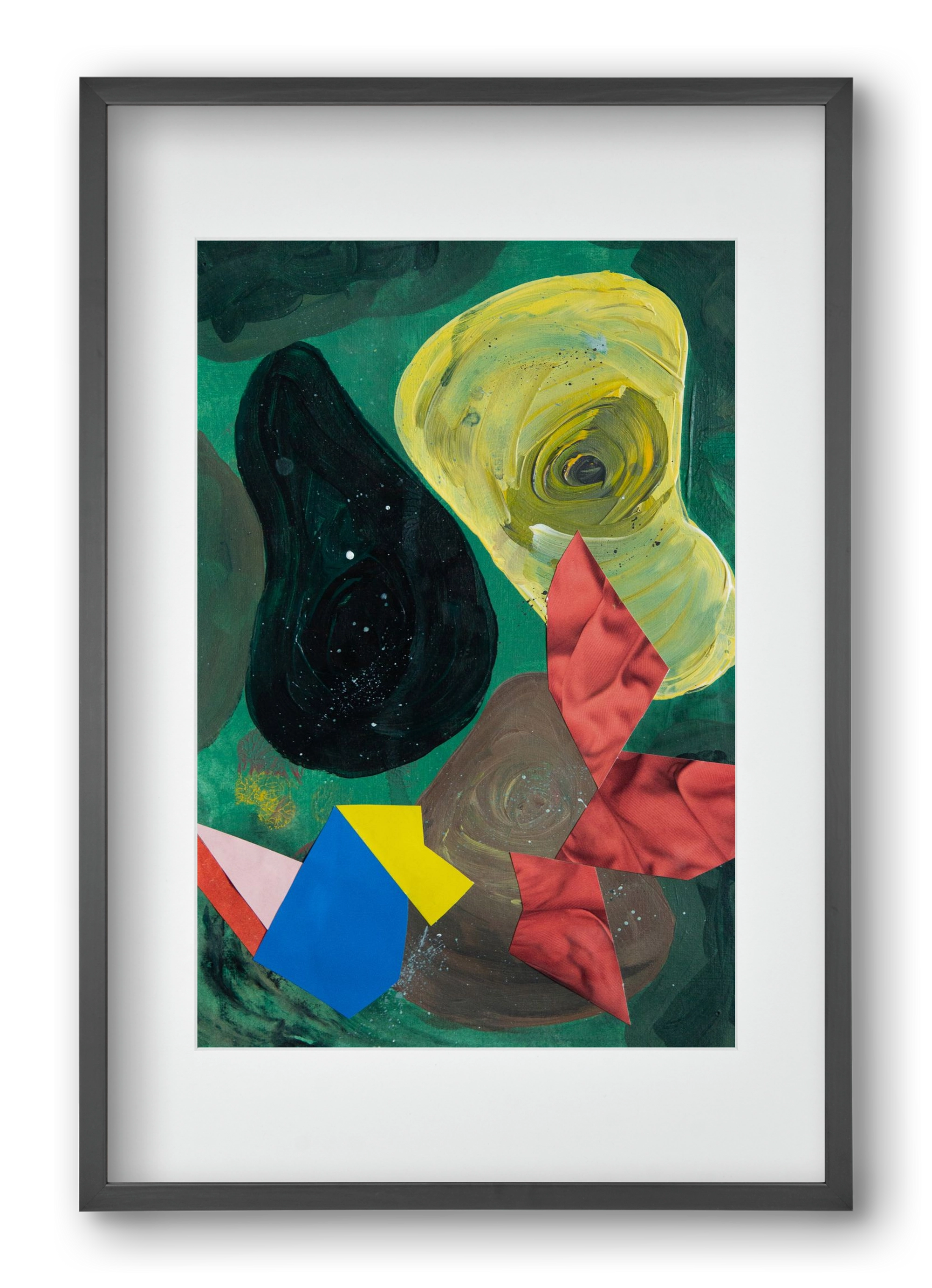 Inside out, 40x60 cm (30x45 cm), Fekete keret, paszpartuval