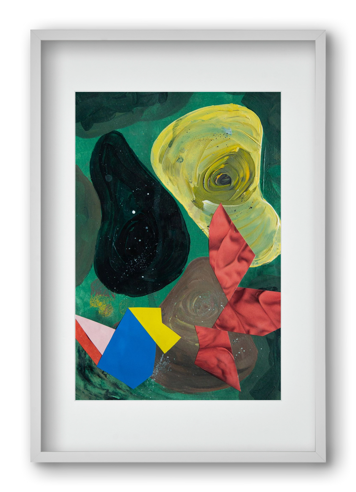 Inside out, 40x60 cm (30x45 cm), Fehér keret, paszpartuval