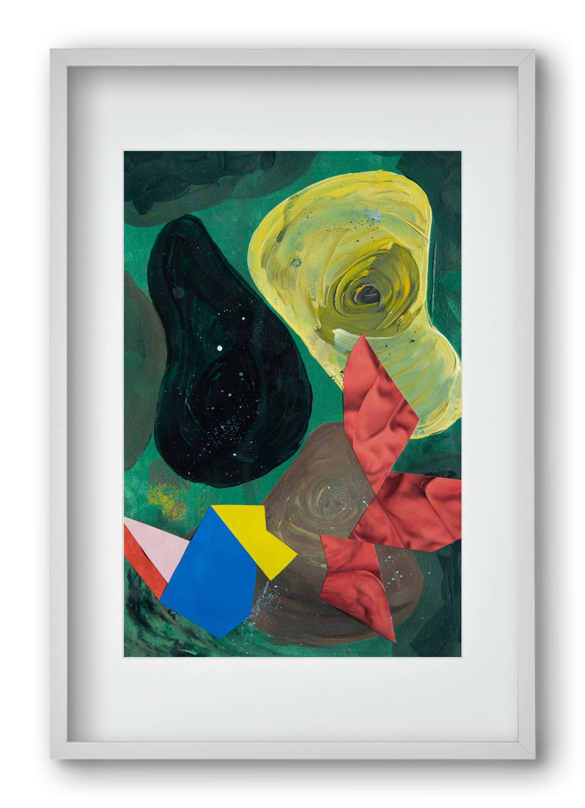 Inside out, 40x60 cm (30x45 cm), Fehér keret, paszpartuval