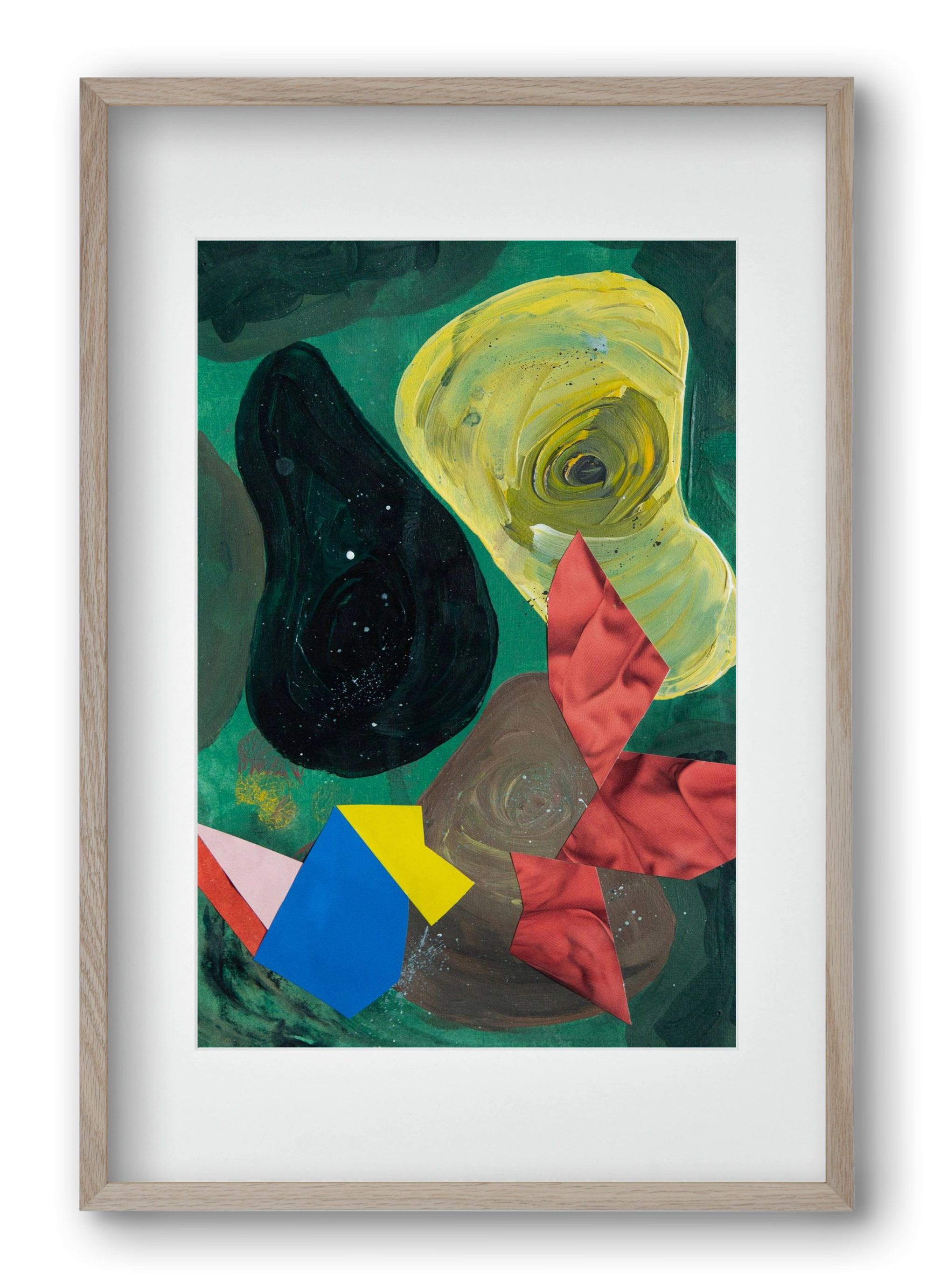 Inside out, 40x60 cm (30x45 cm), Tölgy keret, paszpartuval