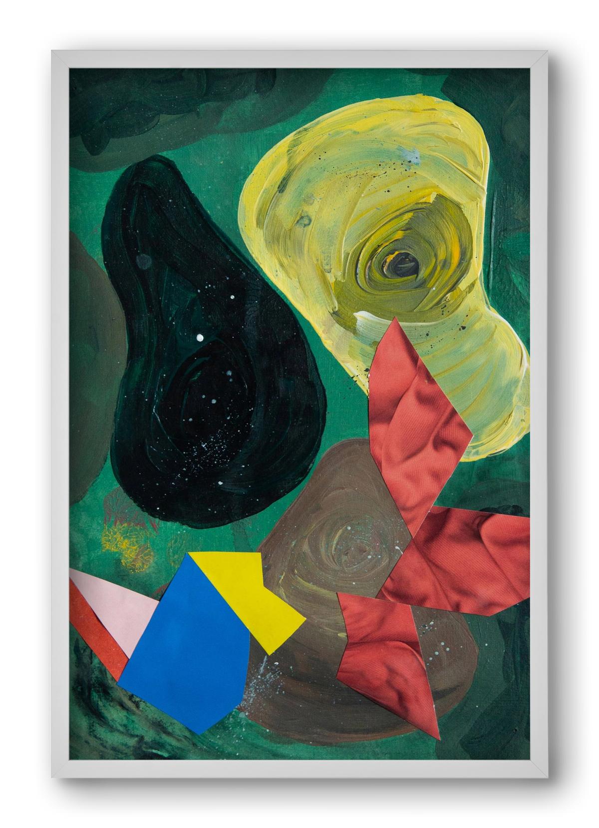 Inside out, 40x60 cm (40x60 cm), Fehér keret