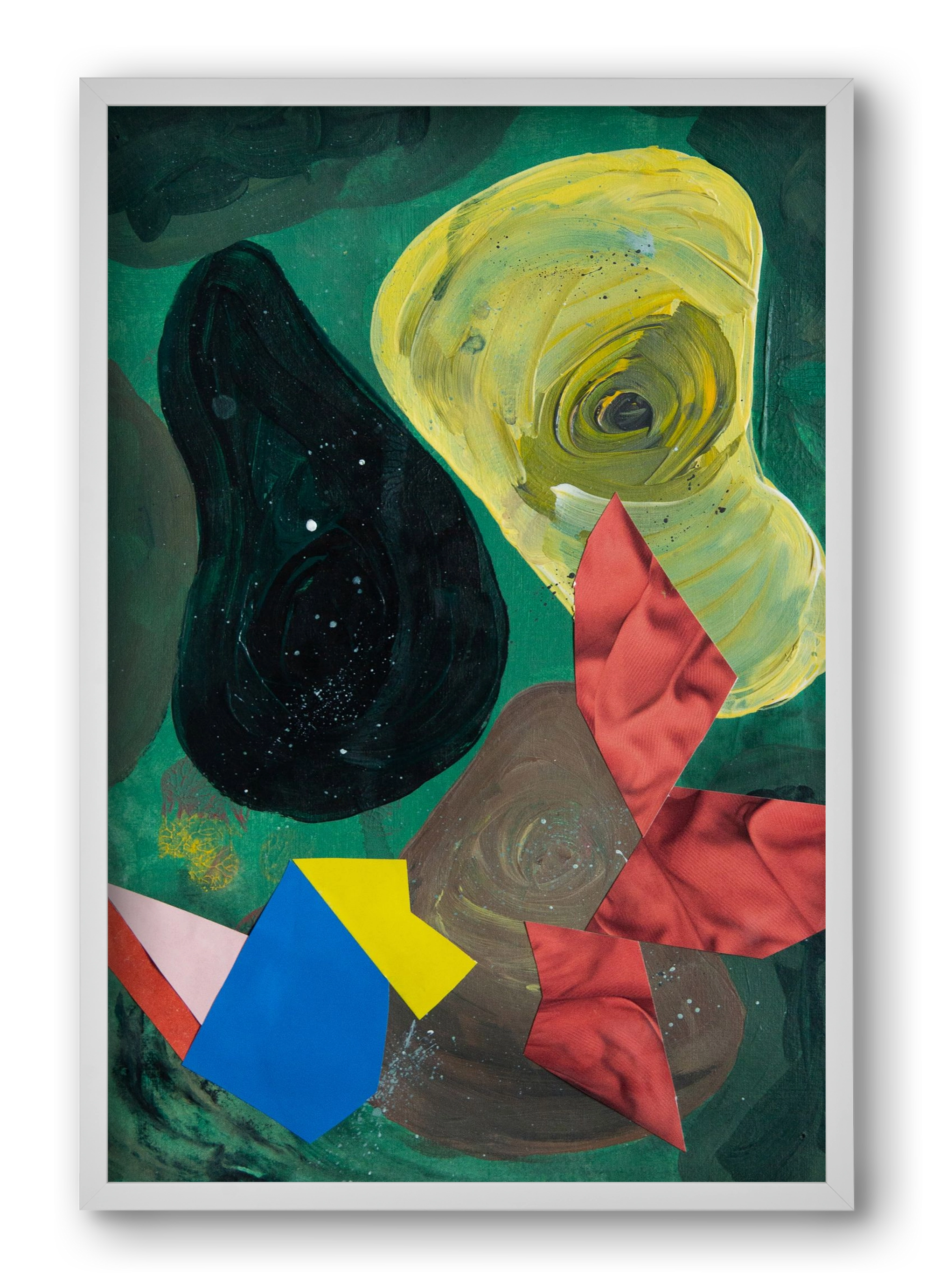 Inside out, 40x60 cm (40x60 cm), Fehér keret