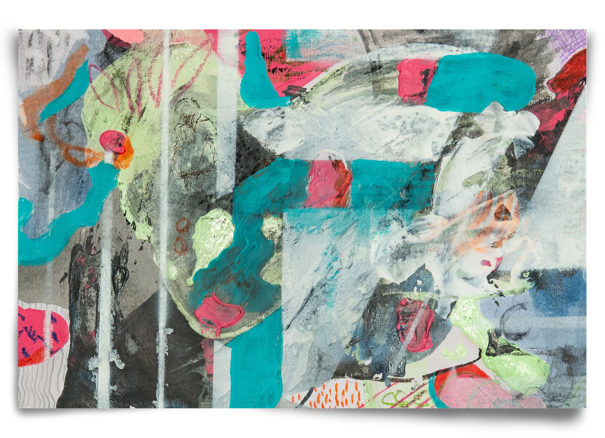 Second Monday, 90x60 cm, Keret nélkül