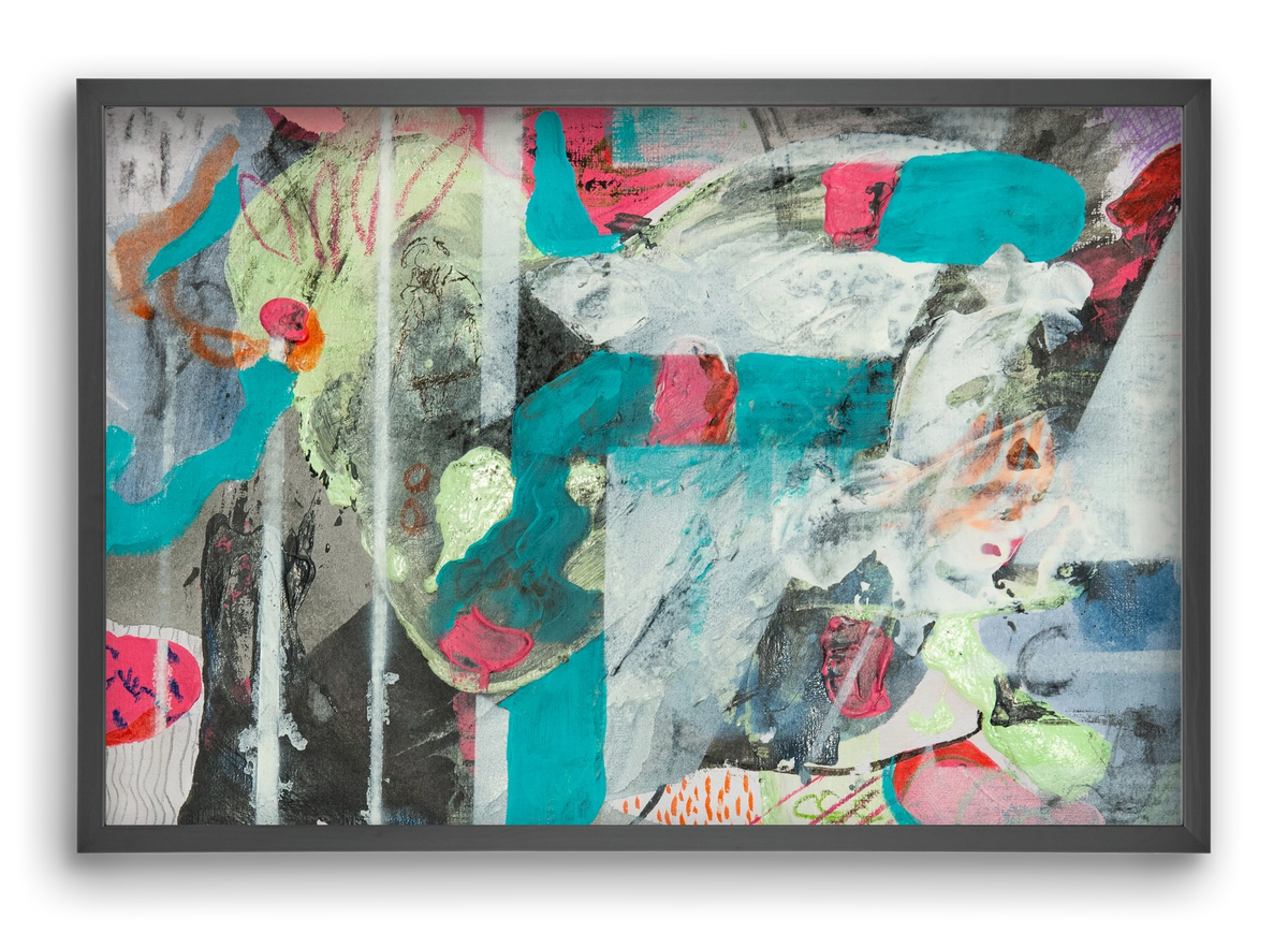 Second Monday, 60x40 cm (60x40 cm), Fekete keret