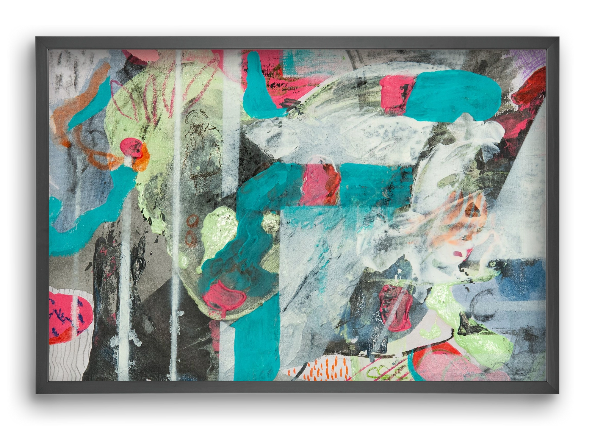 Second Monday, 60x40 cm (60x40 cm), Fekete keret