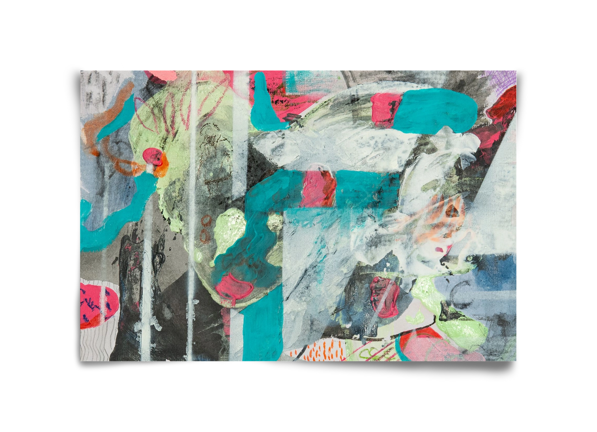 Second Monday, 45x30 cm, Keret nélkül