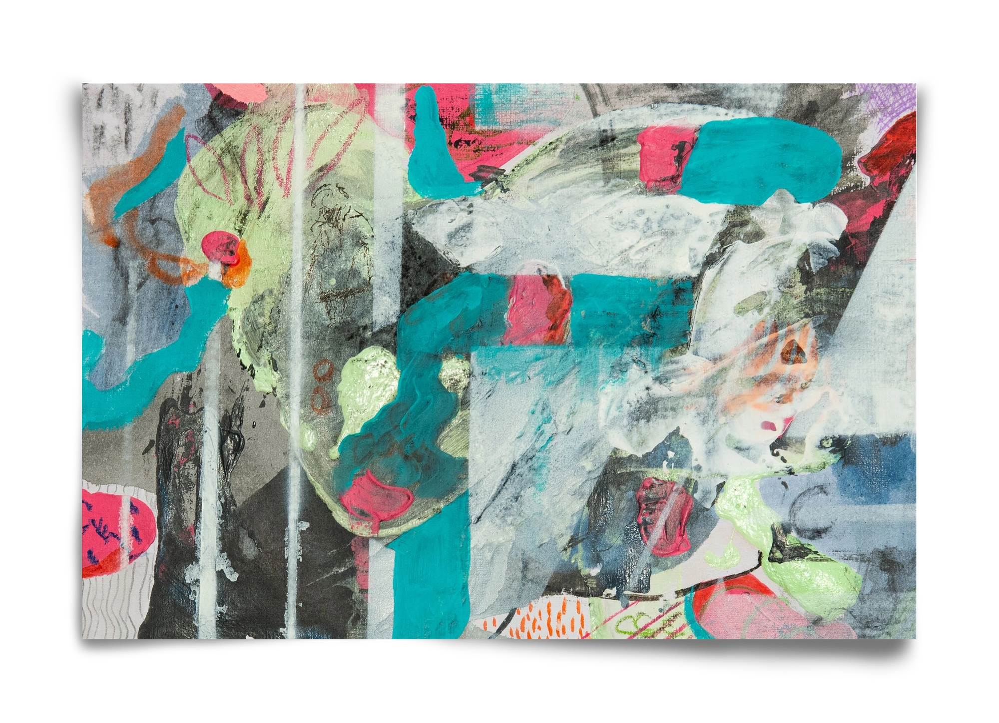 Second Monday, 60x40 cm, Keret nélkül