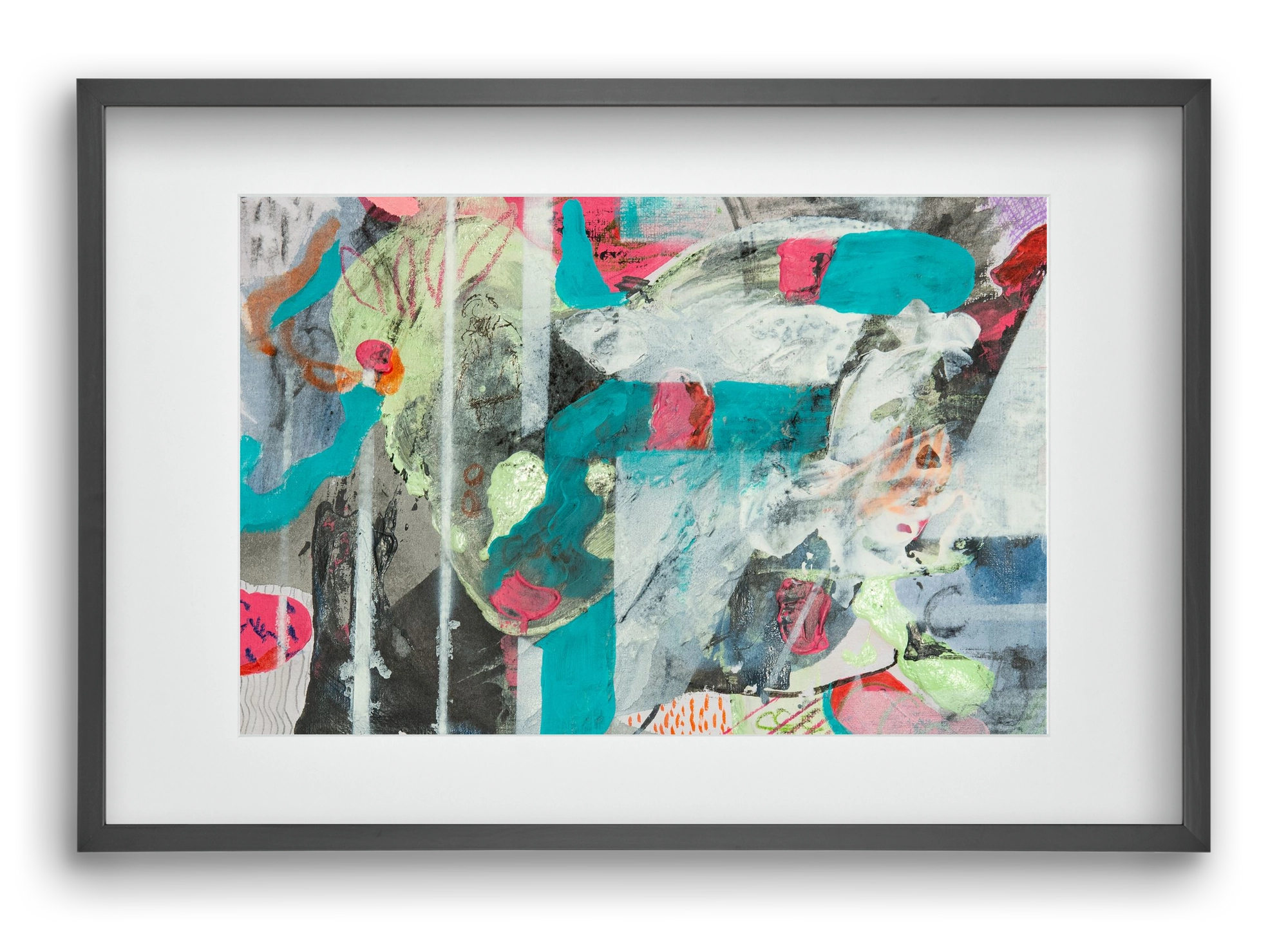 Second Monday, 60x40 cm (45x30 cm), Fekete keret, paszpartuval