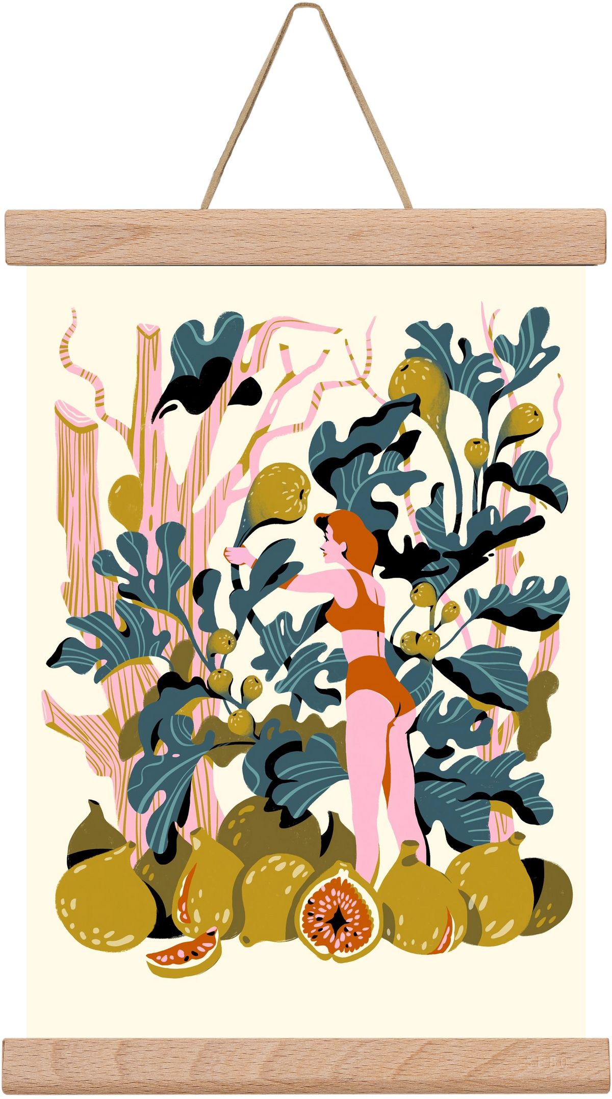 Füge, 20x30 cm (20x30 cm), Tölgy akasztó