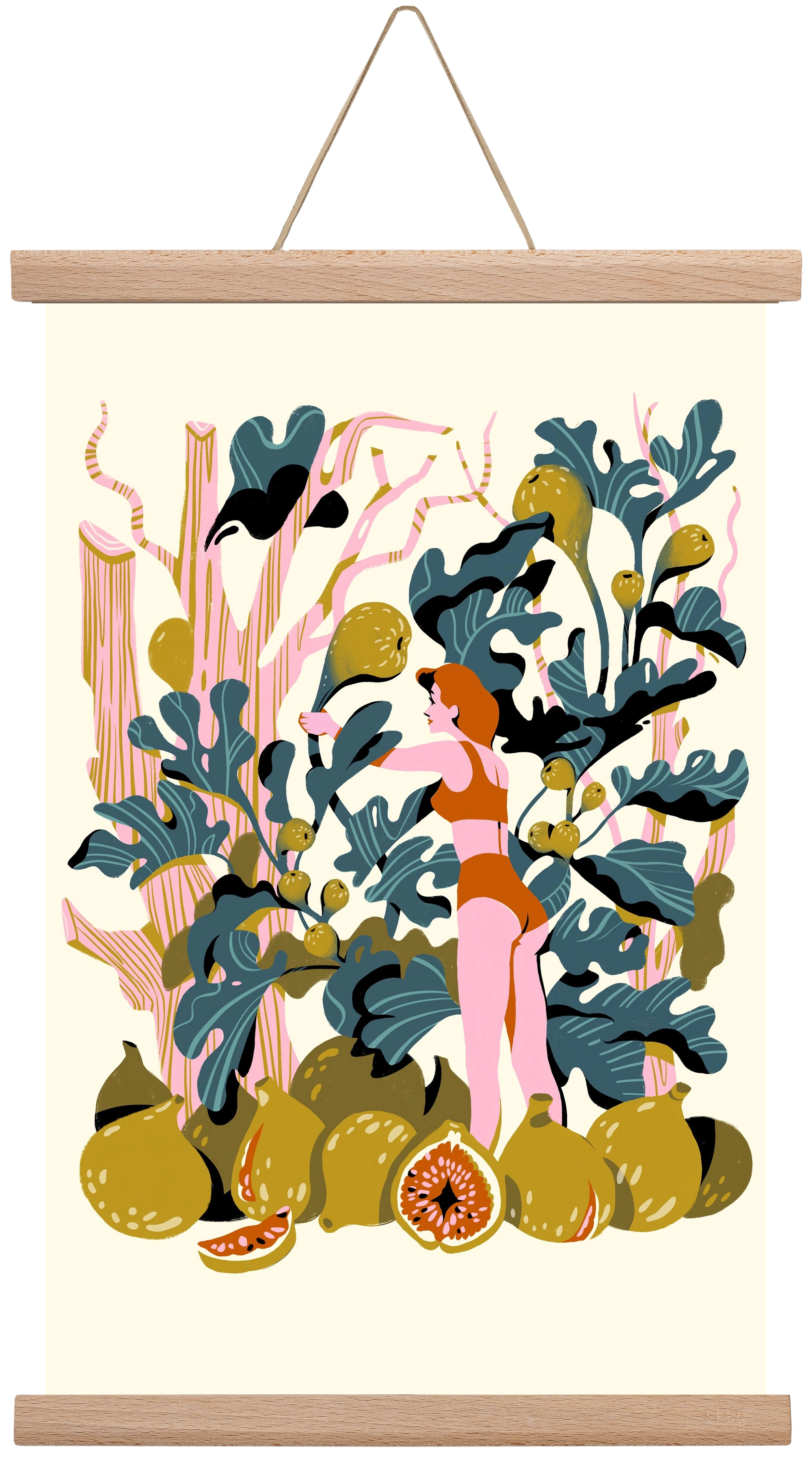 Füge, 30x45 cm (30x45 cm), Tölgy akasztó