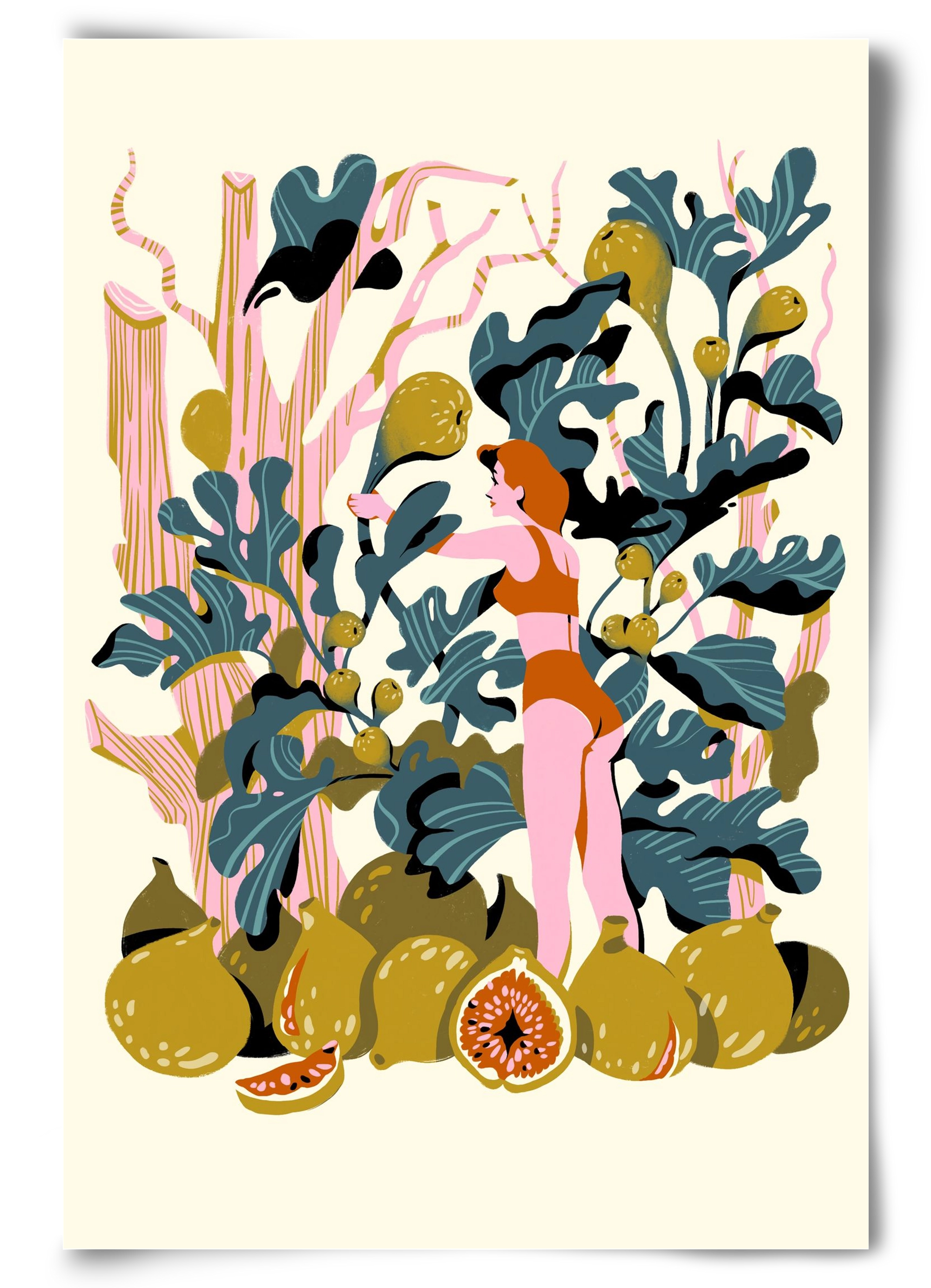 Füge, 60x90 cm, Keret nélkül