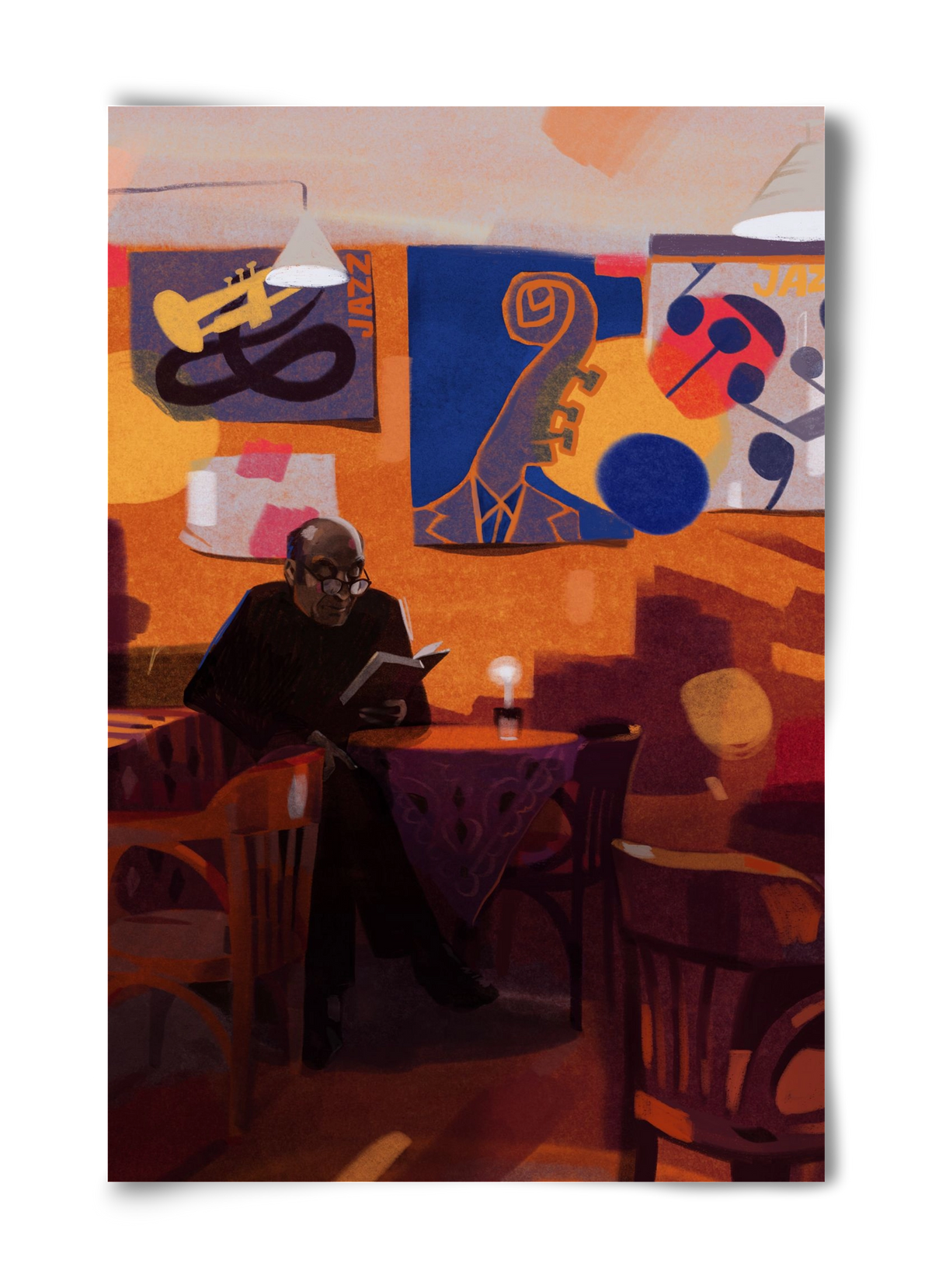 Jedermann, 40x60 cm, Keret nélkül