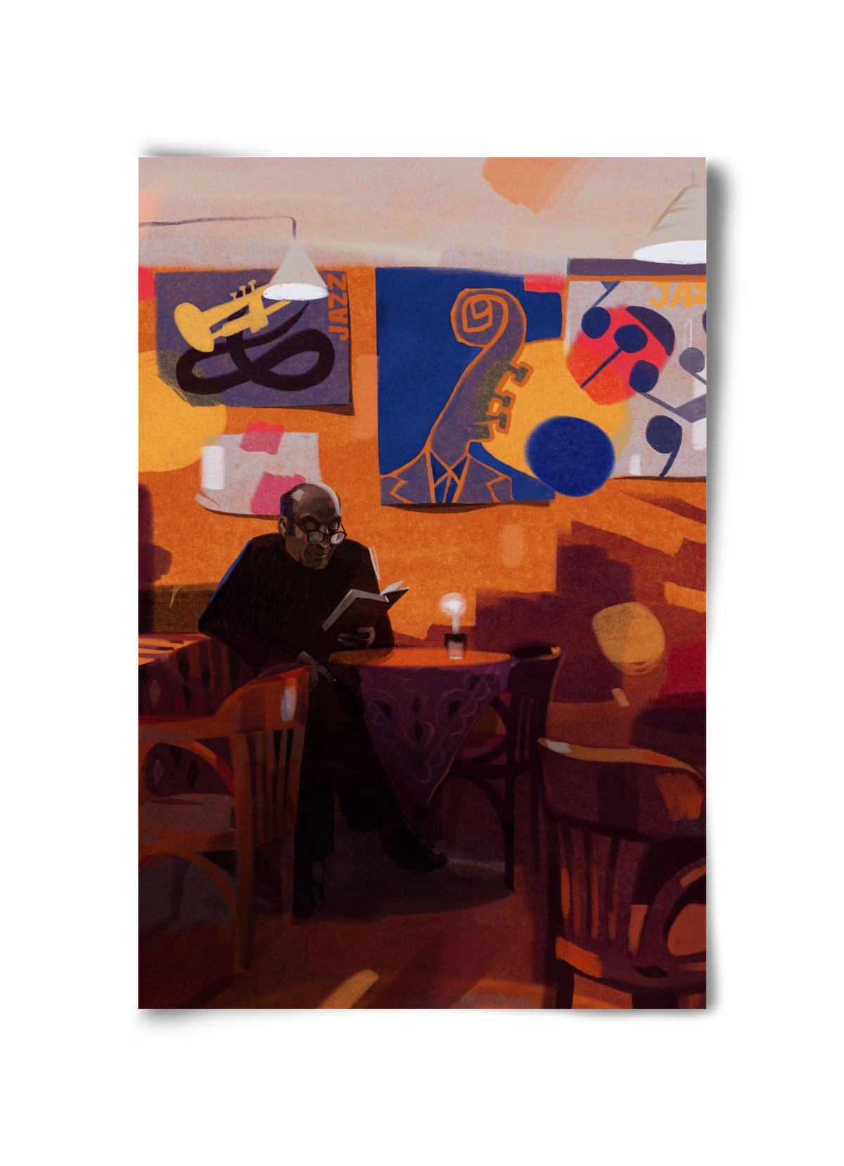 Jedermann, 30x45 cm, Keret nélkül