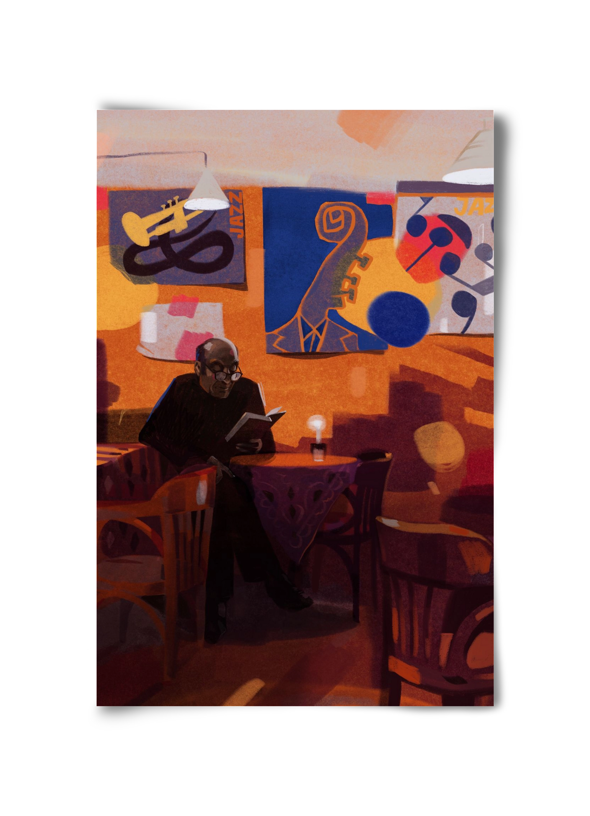 Jedermann, 30x45 cm, Keret nélkül