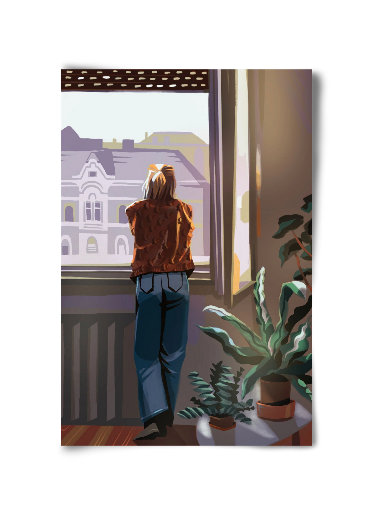 Ablak, 30x45 cm, Keret nélkül